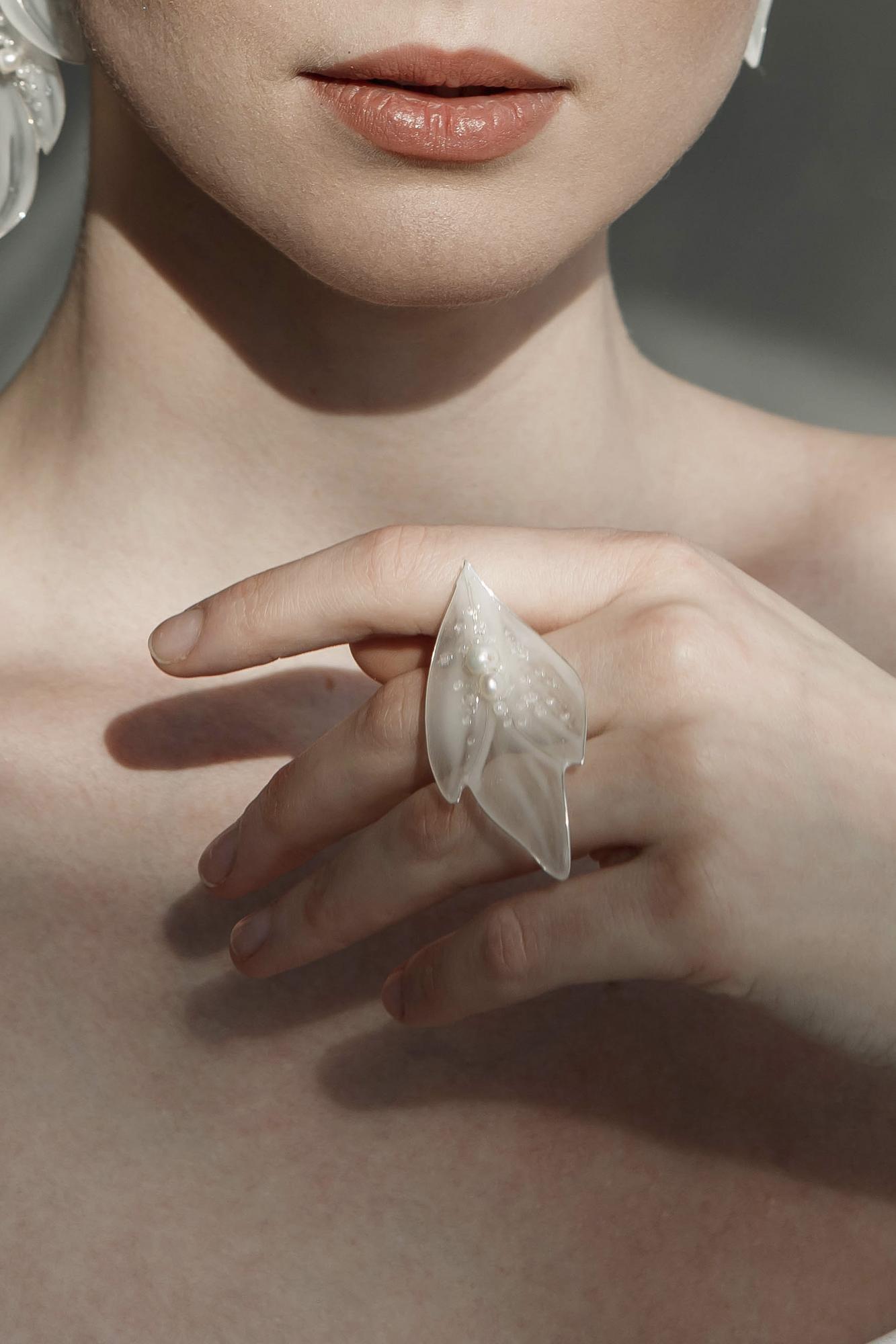 кольцо крупное для невесты купить, свадебное украшение для невесты, крупное кольцо с жемчугом, украшения для невест купить