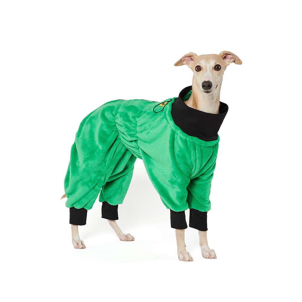 Флисовый комбинезон ВЕРИ ГРИНИ (зелёный)