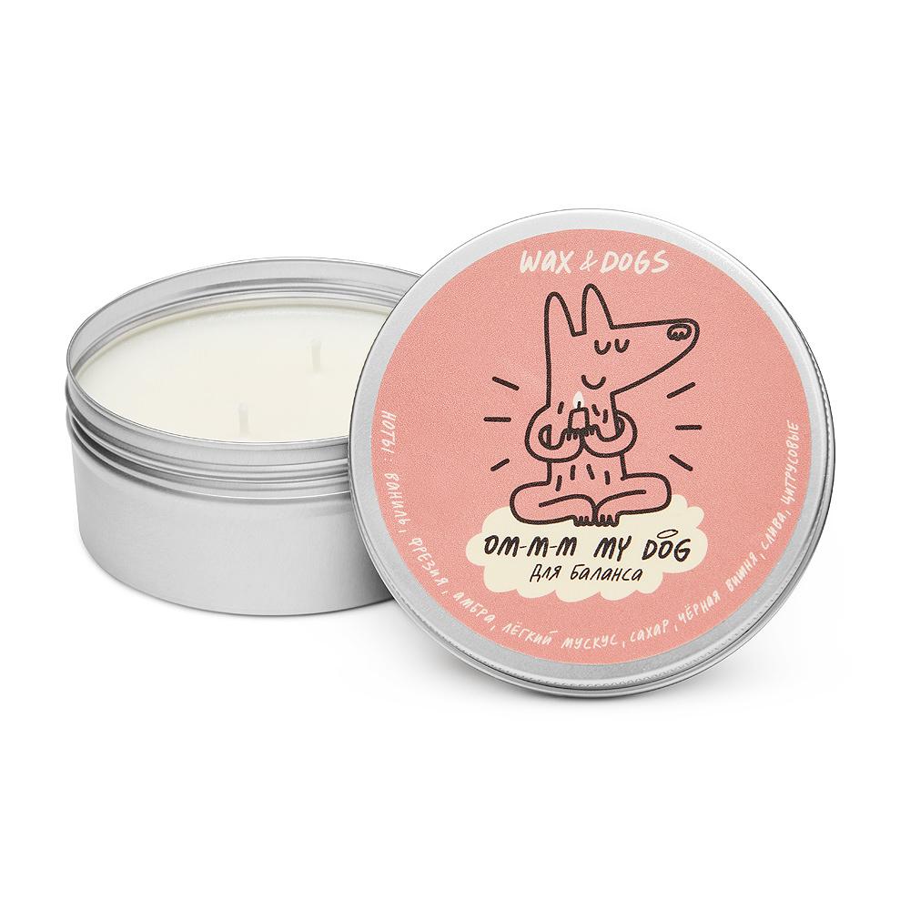 Свечка OMMM MY DOG (для баланса)