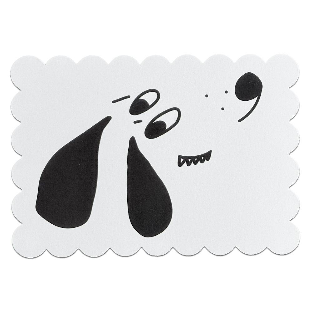 Открытка ОБЛАЧНЫЙ ПЁС (Look up)