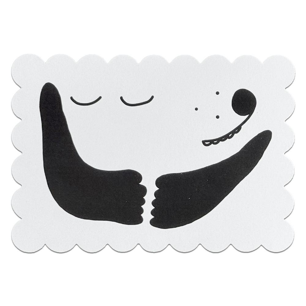 Открытка ОБЛАЧНЫЙ ПЁС (Hug)