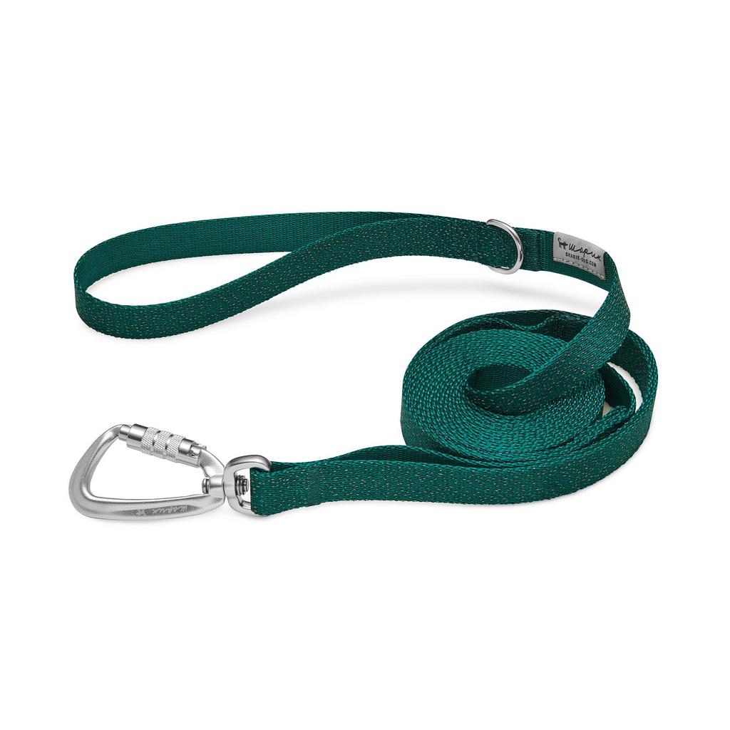 Поводок GOOD TO SEE YOU Teal (светоотражающий)