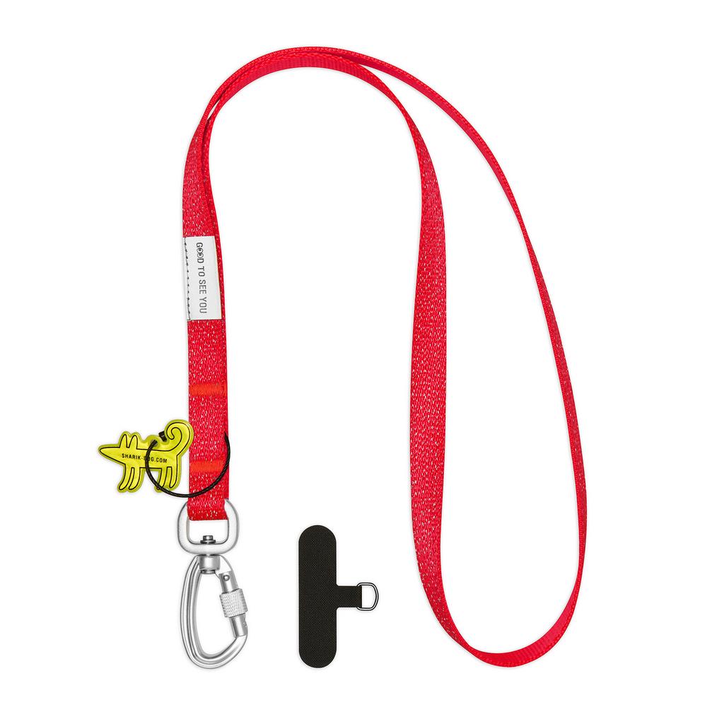 Ремень для телефона светоотражающий (оранжевый)