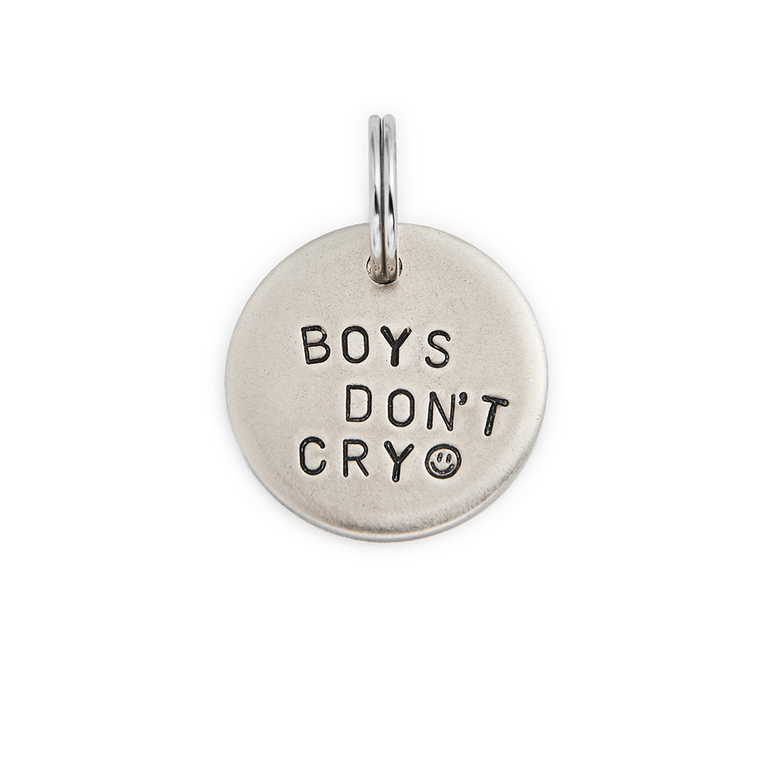 Адресник THE CURE (латунь/мельхиор, 25/32 мм)