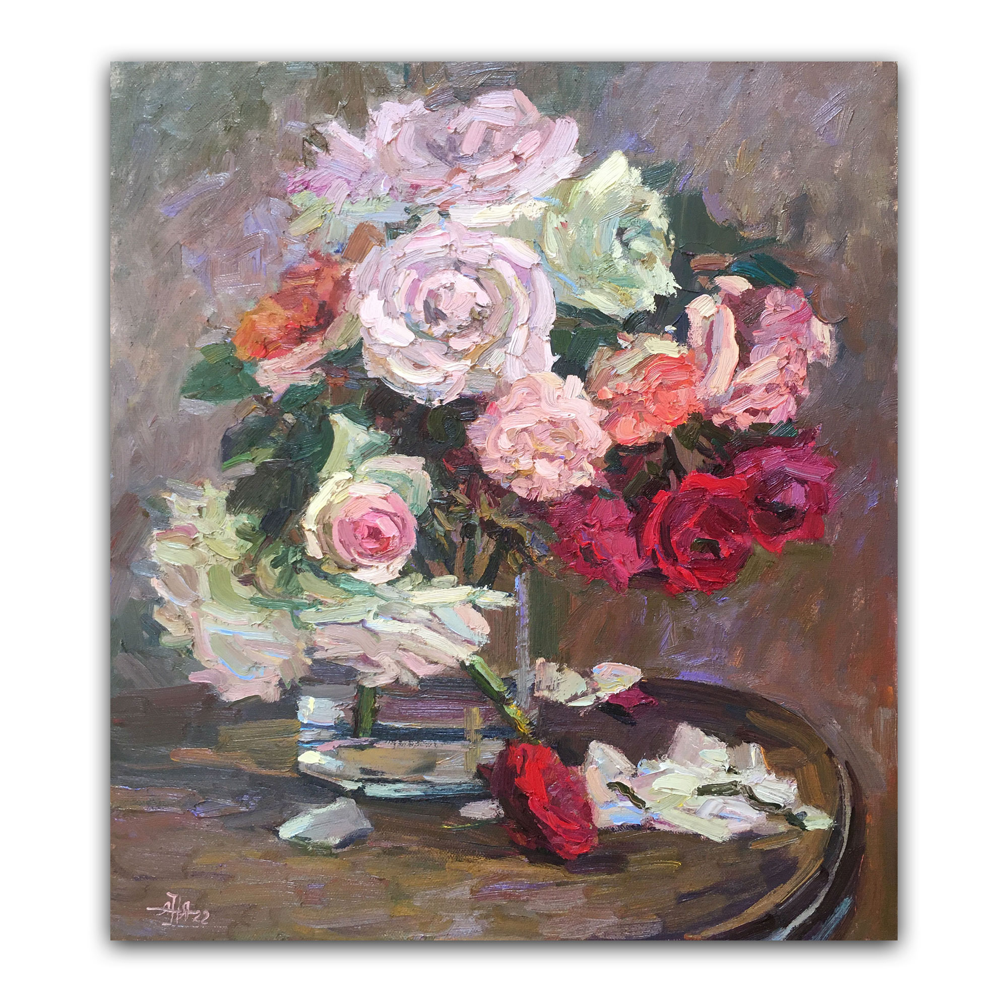 Картина "Розовая поэма"