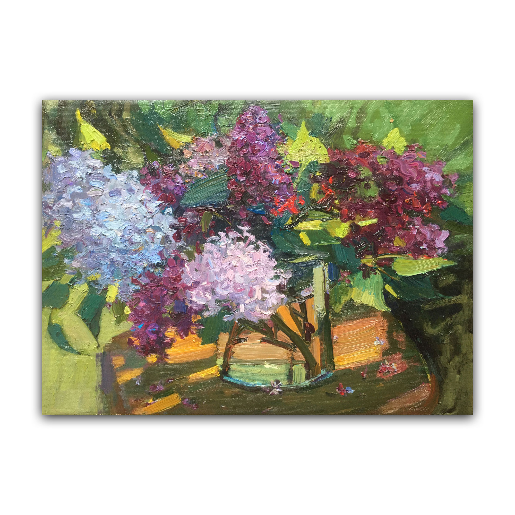 Картина "Сирень в саду"