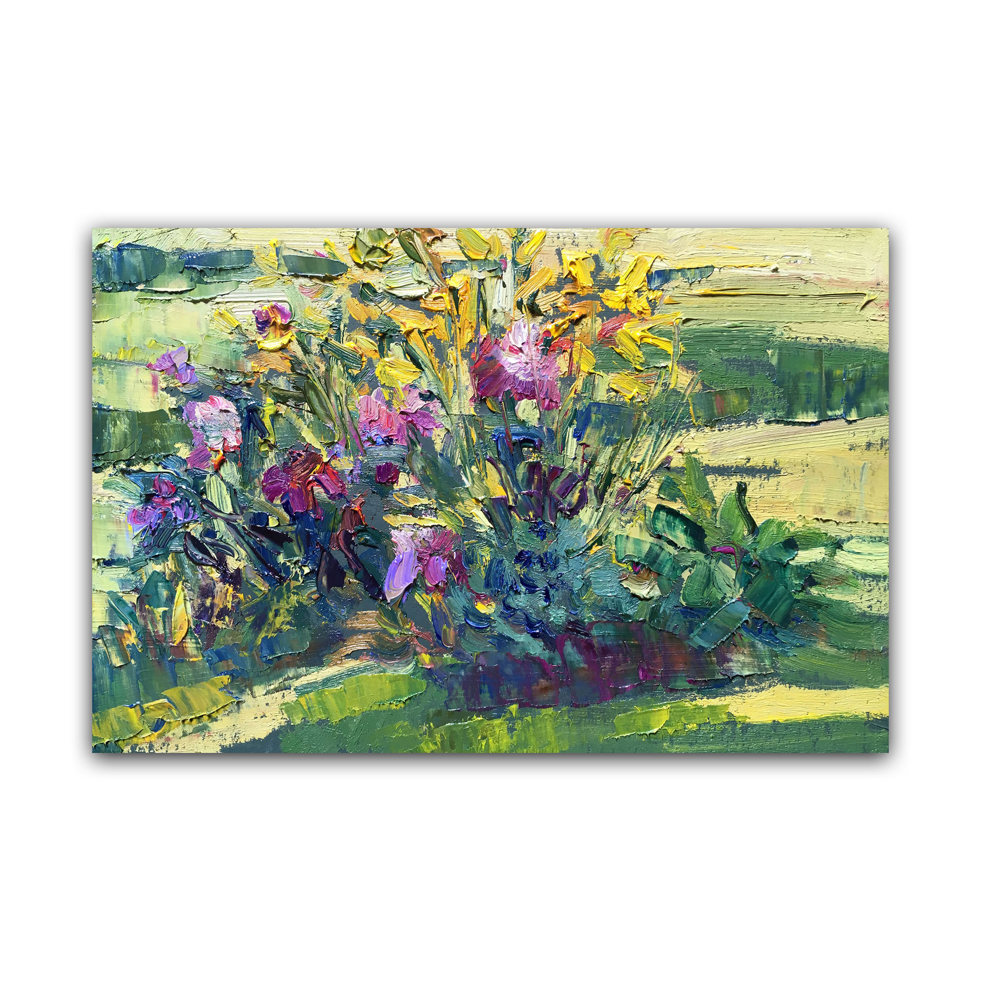 Картина "Клумба"