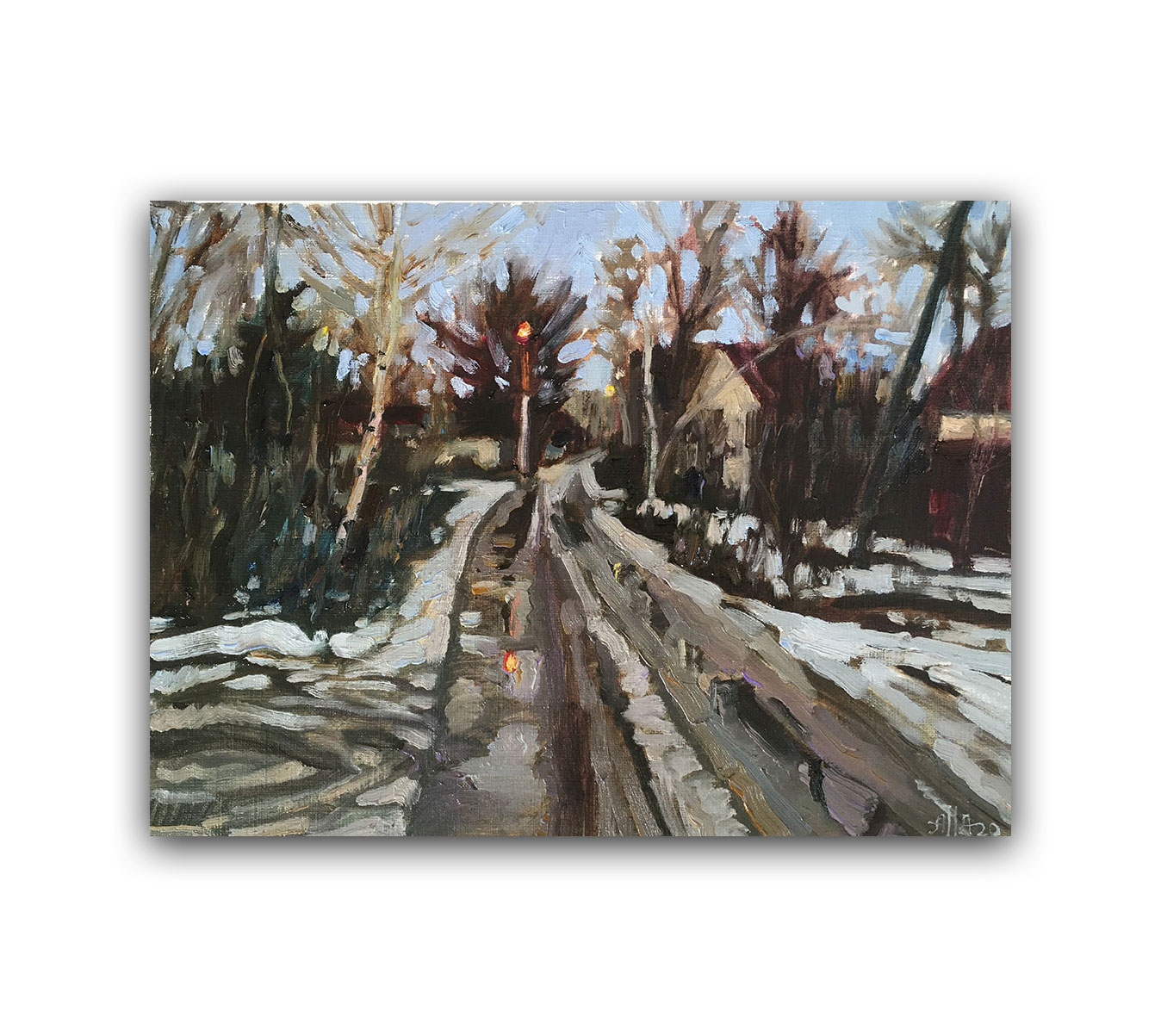 Картина "Дорожные заметки - 3"