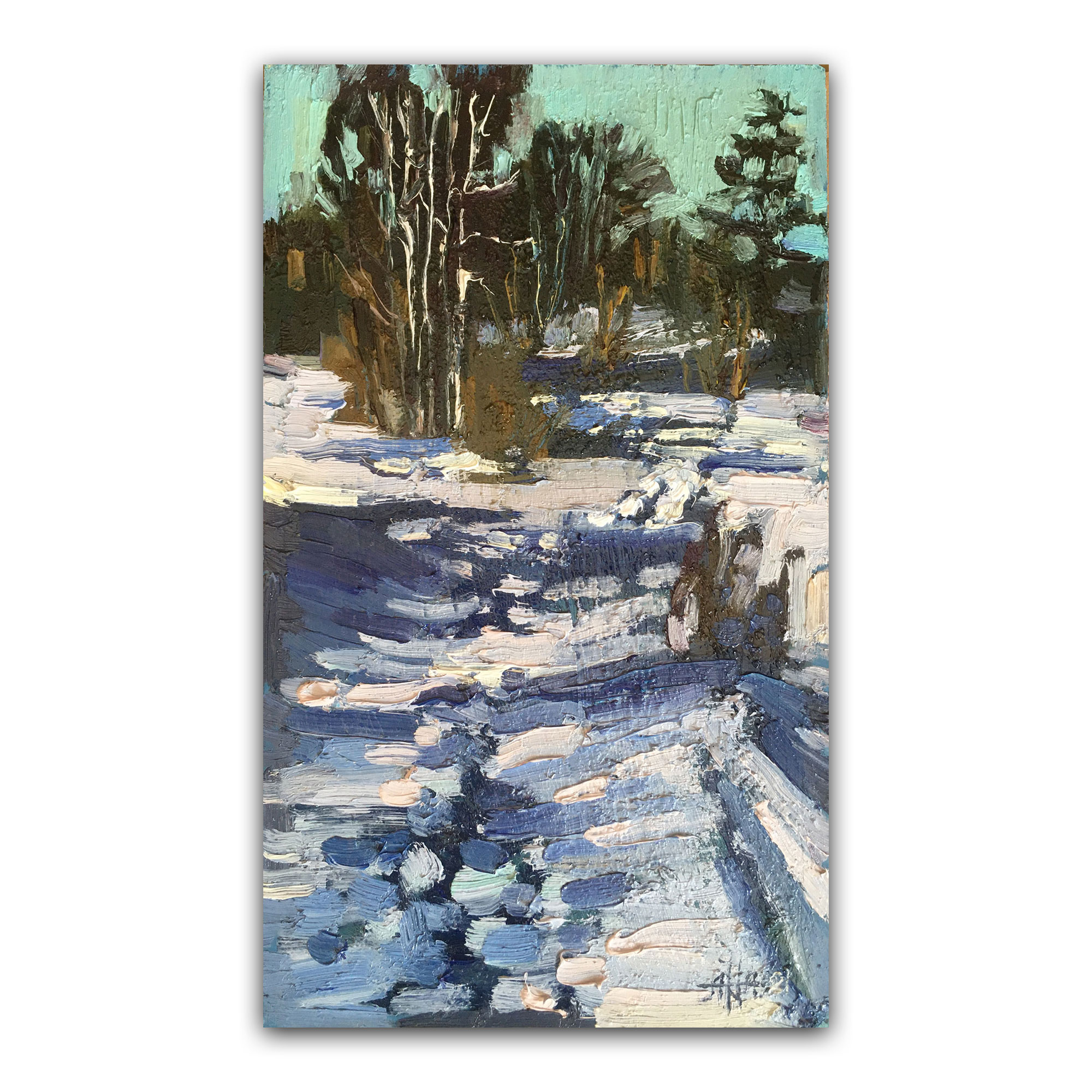 Картина "Март. Нерское 2"