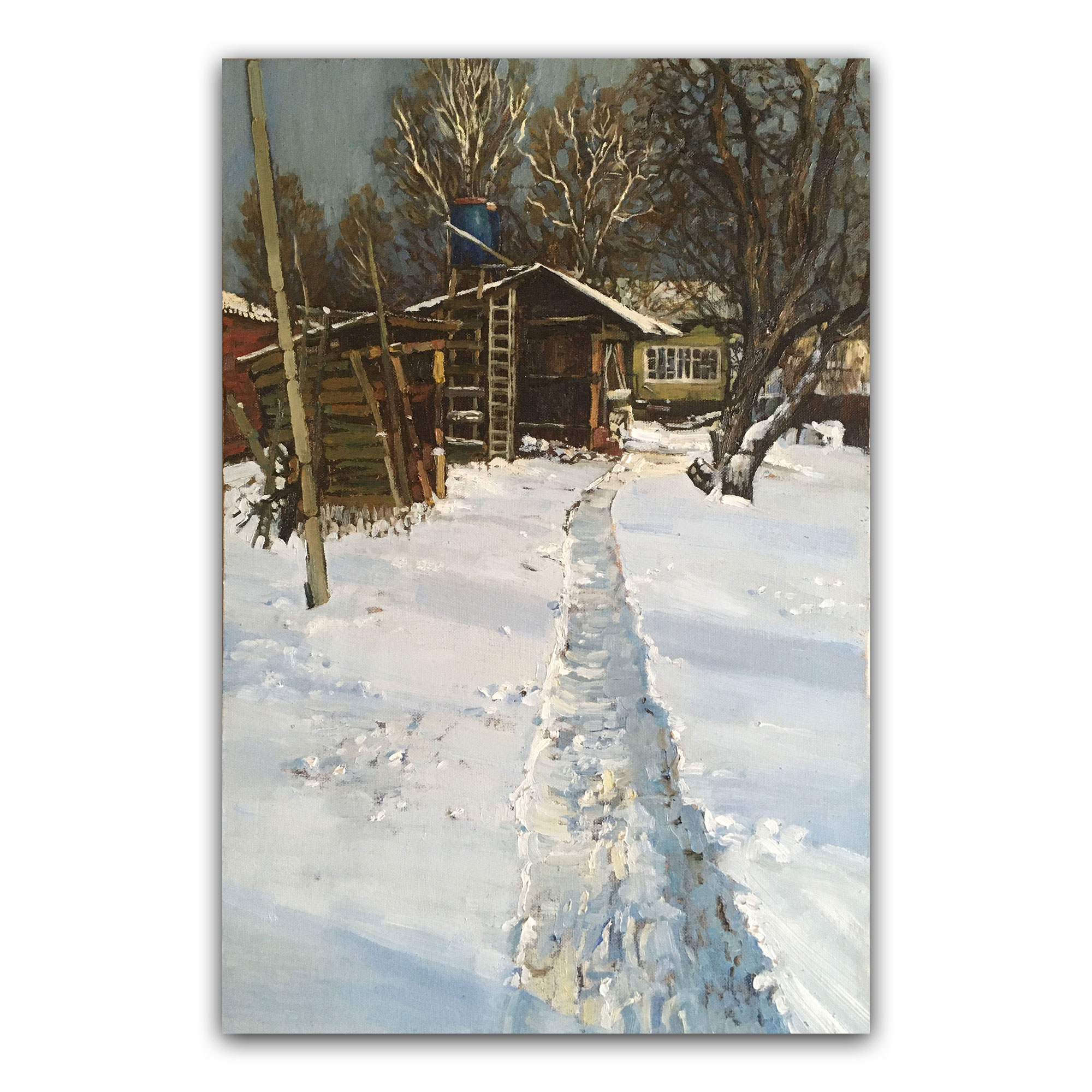 Картина "Будет много снега"
