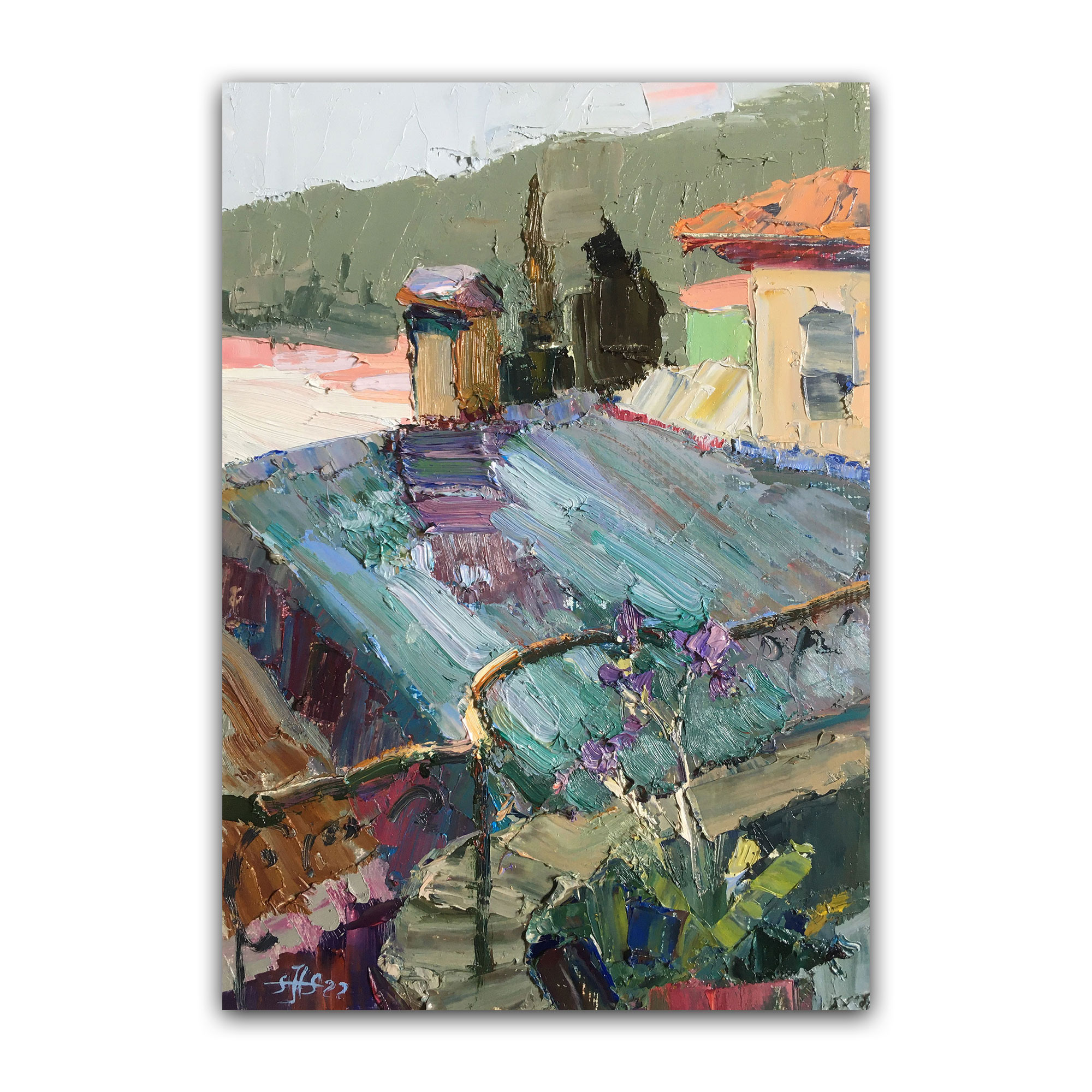 Картина "Серия Крым. Крыши"