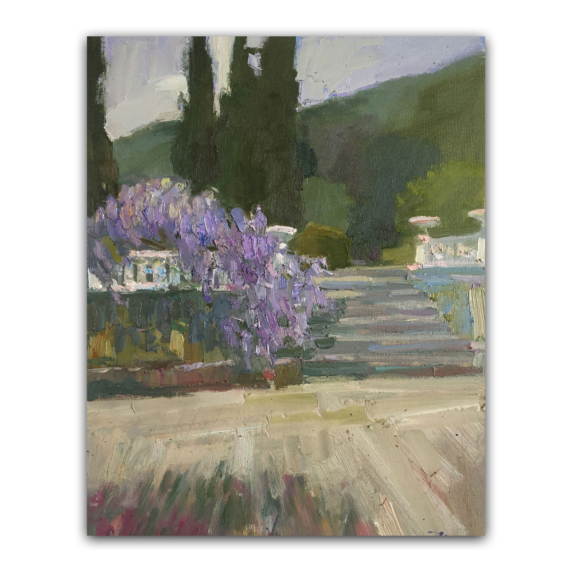 Картина "Серия Крым. Ялта. Ботанический сад"