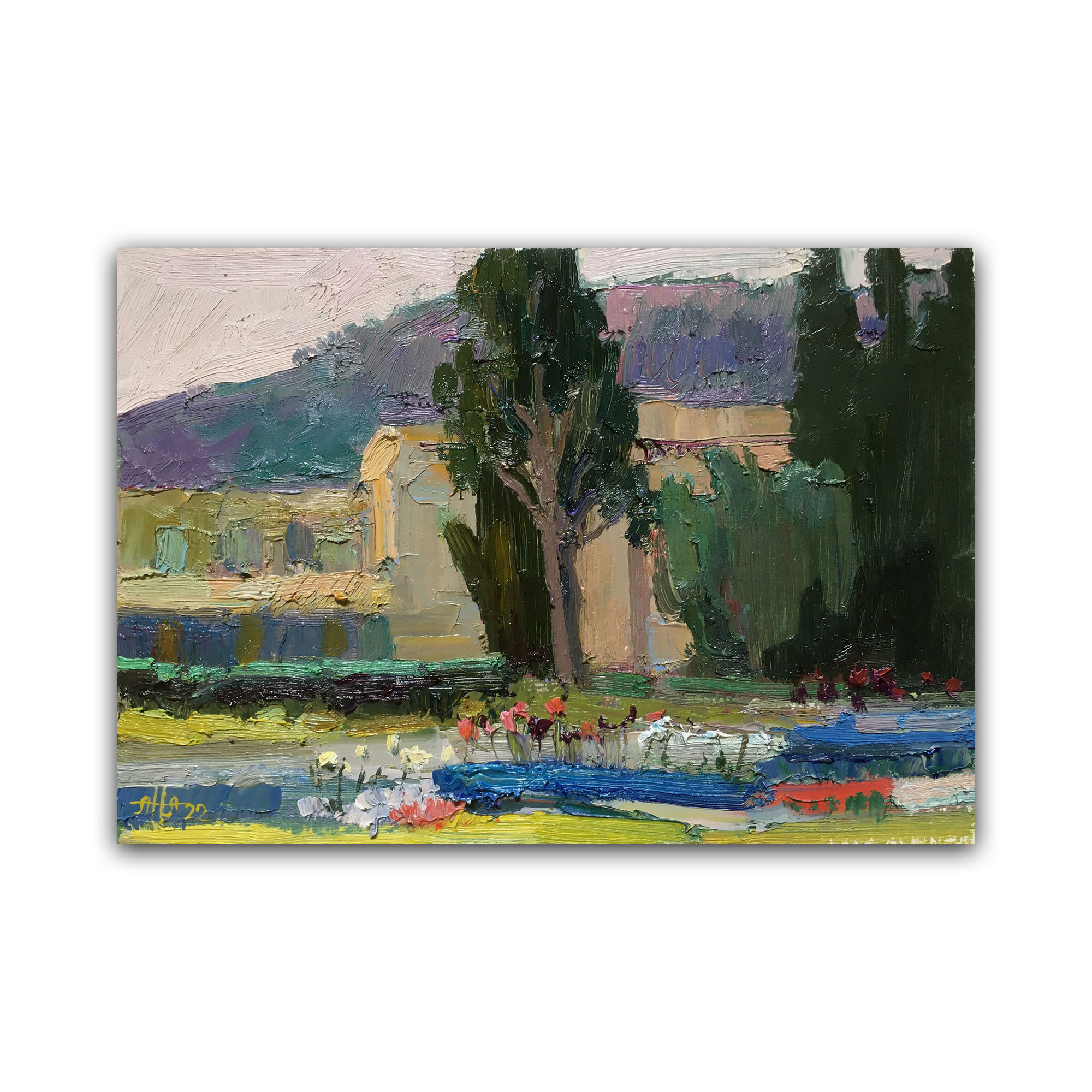 Картина "Серия Крым. Тюльпаны"