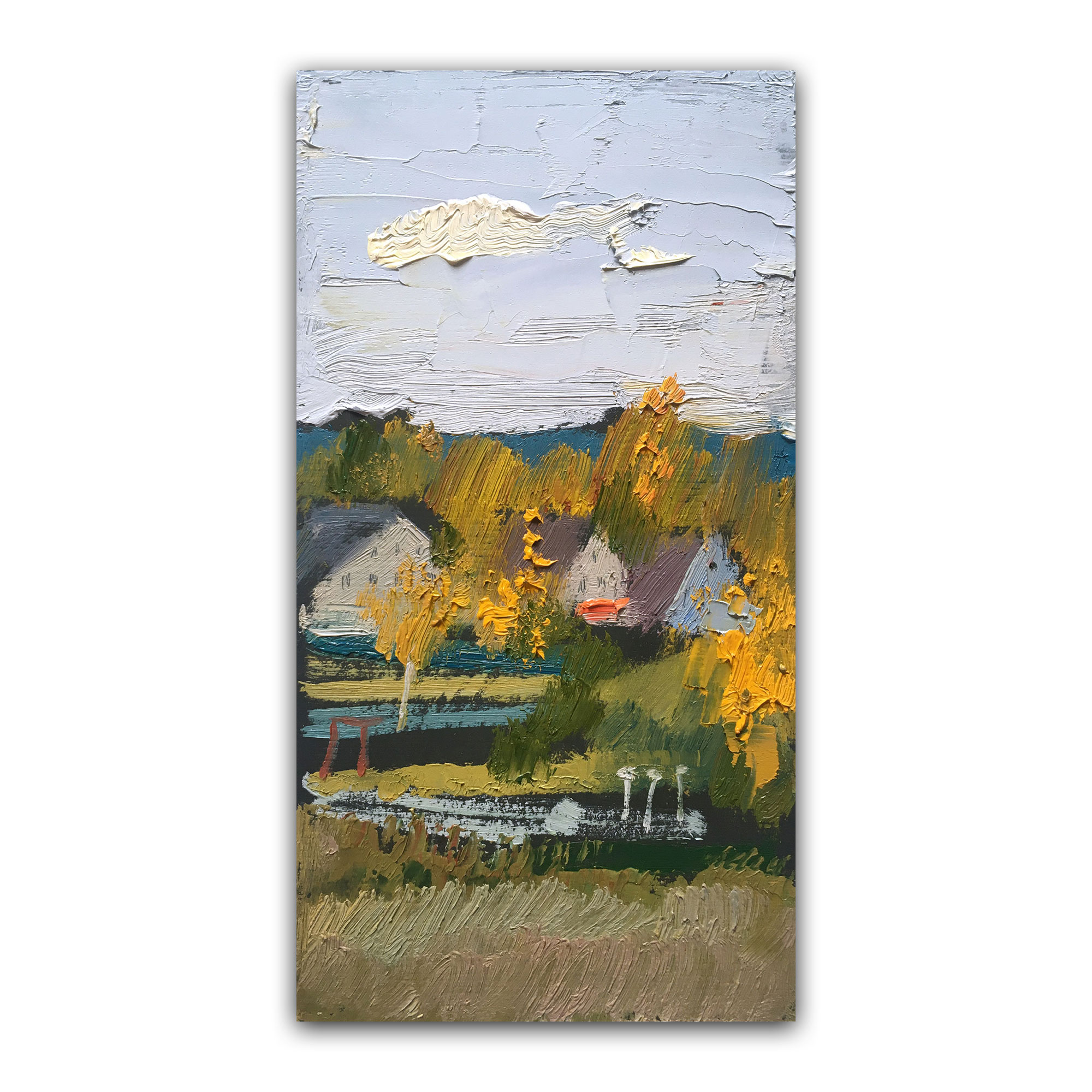 Картина "Серия Из окна. Осень 2"