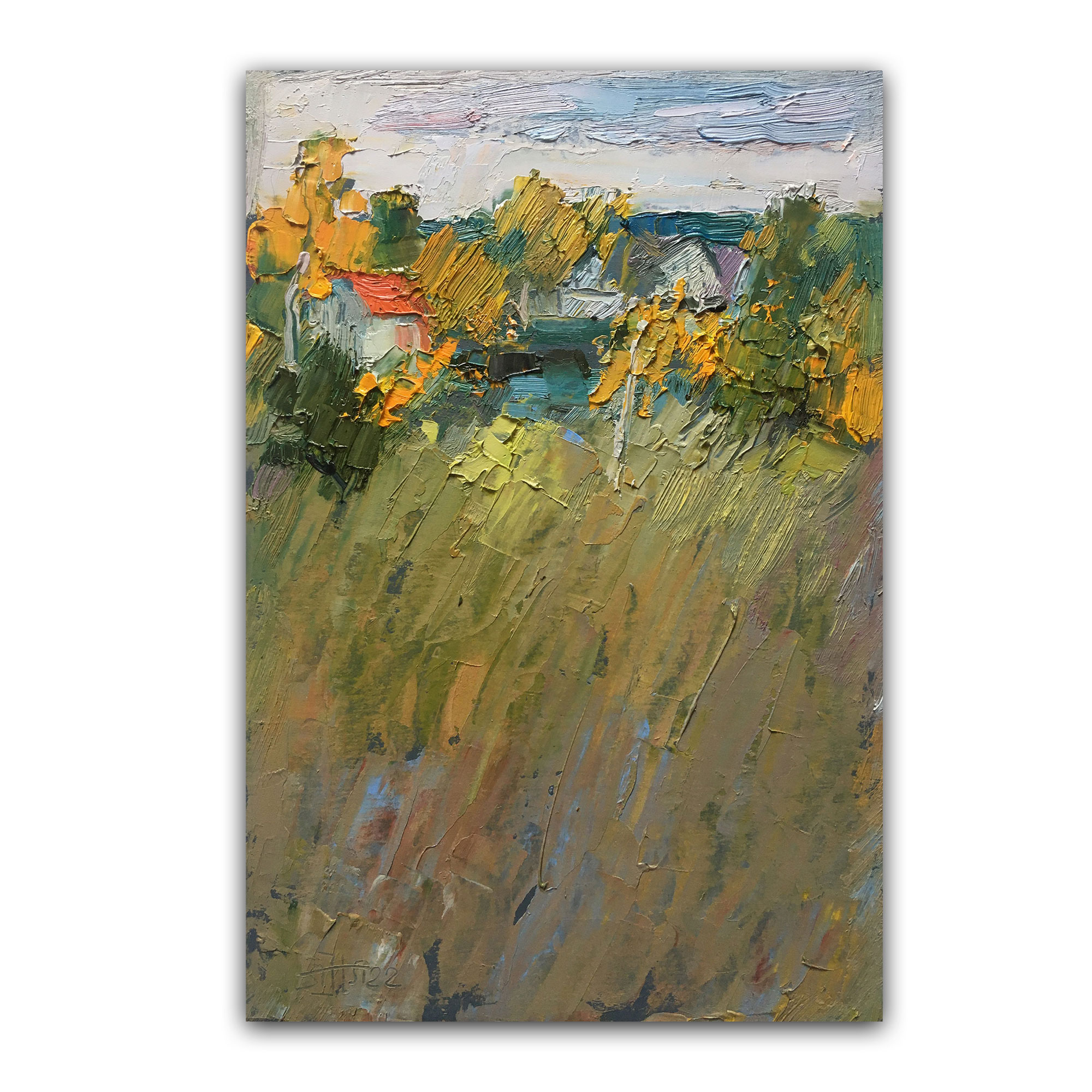 Картина "Серия Из окна. Осень 3"