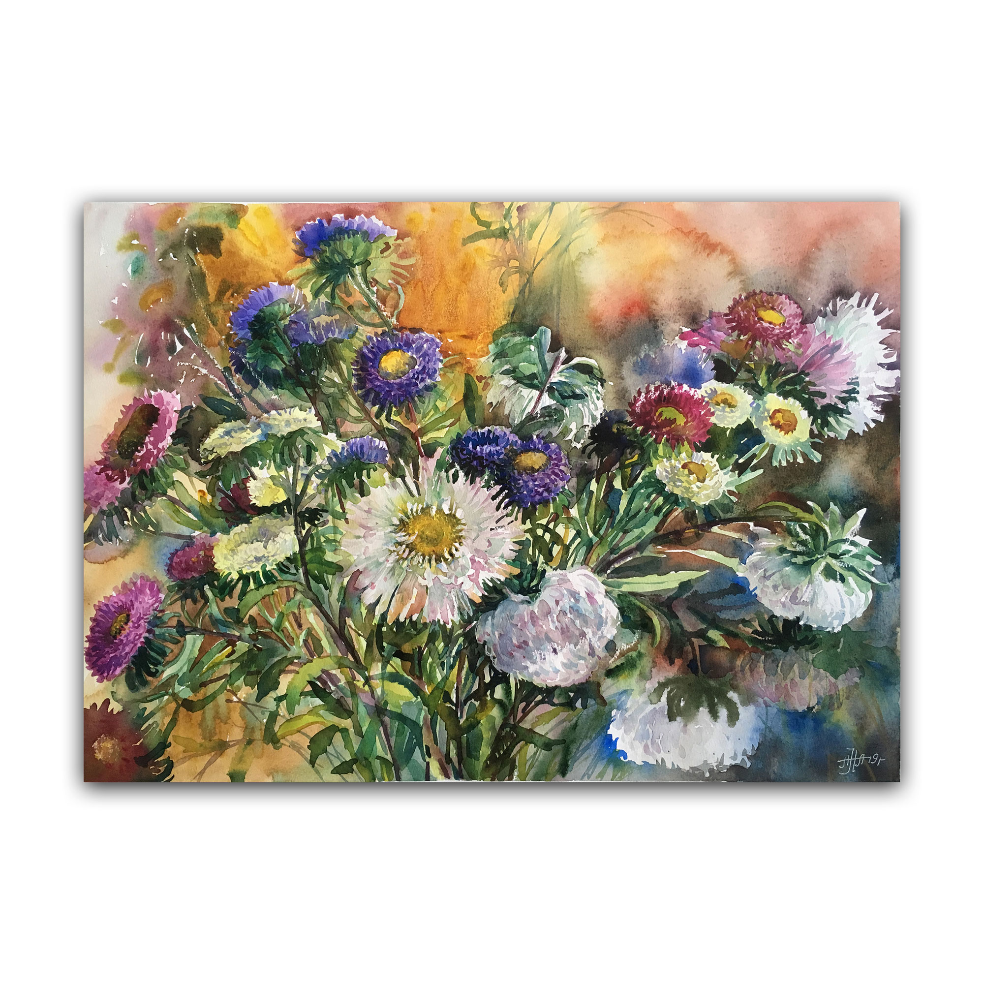 Картина "Астры"