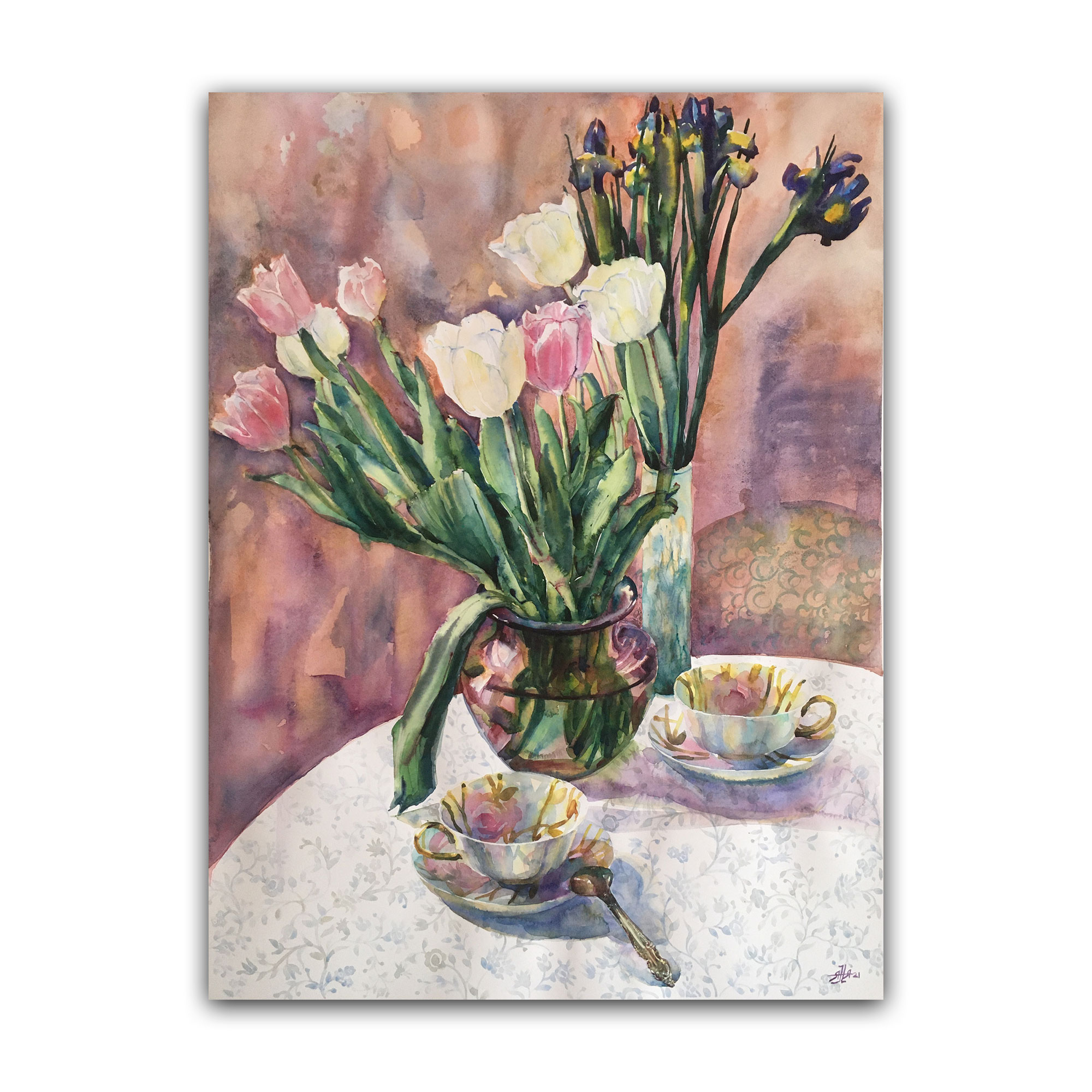 Картина "Розовое настроение"