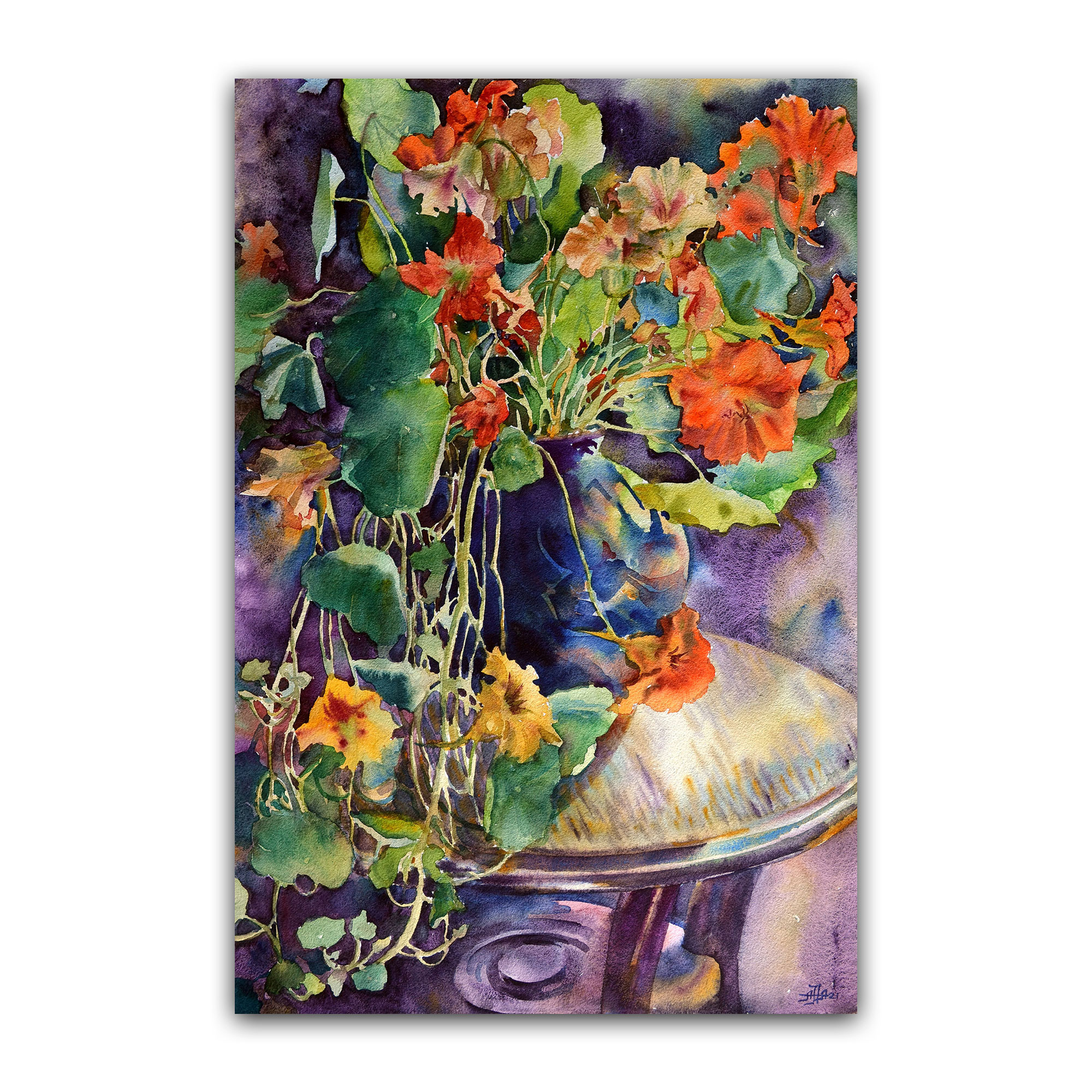 Картина "Настурция"