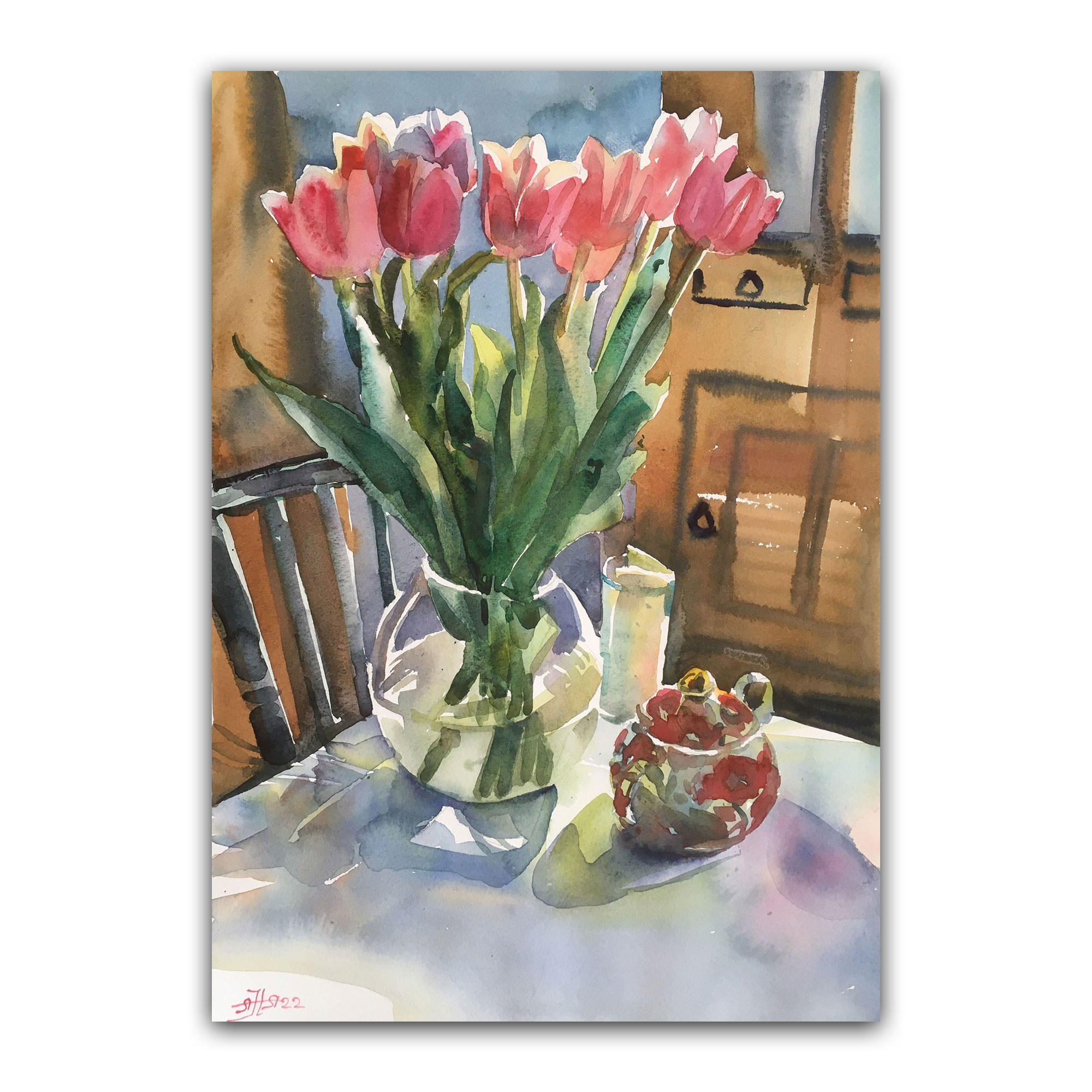 Картина "Мартовское утро"