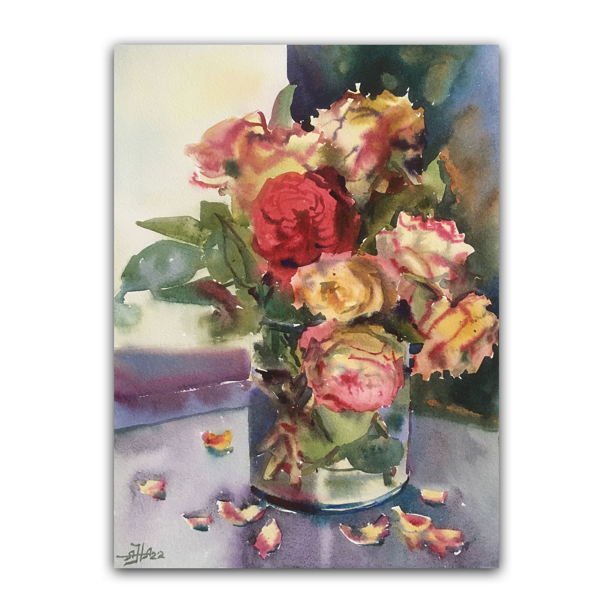 Картина "Поздние розы"