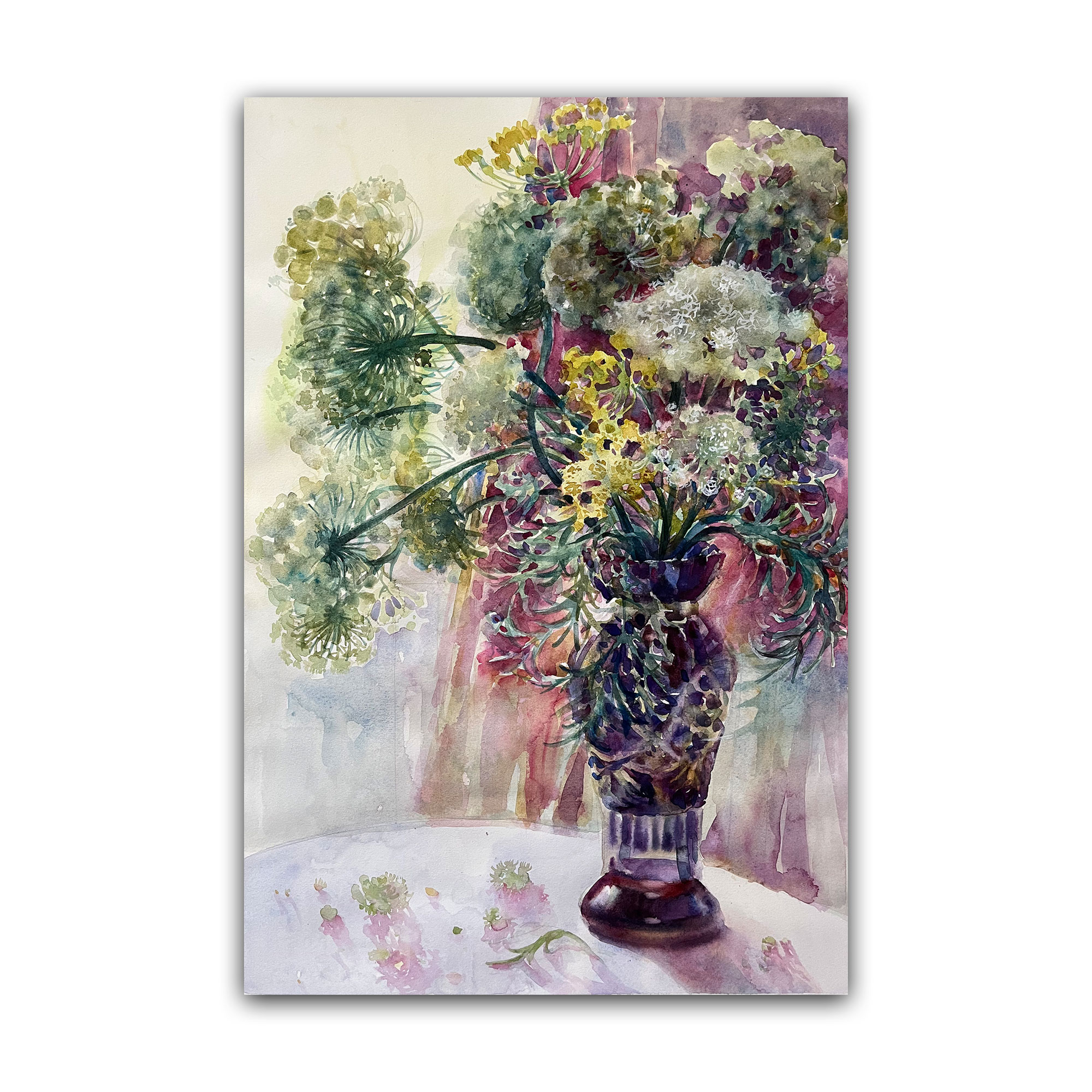 Картина "Морковь и укроп - французский букет"