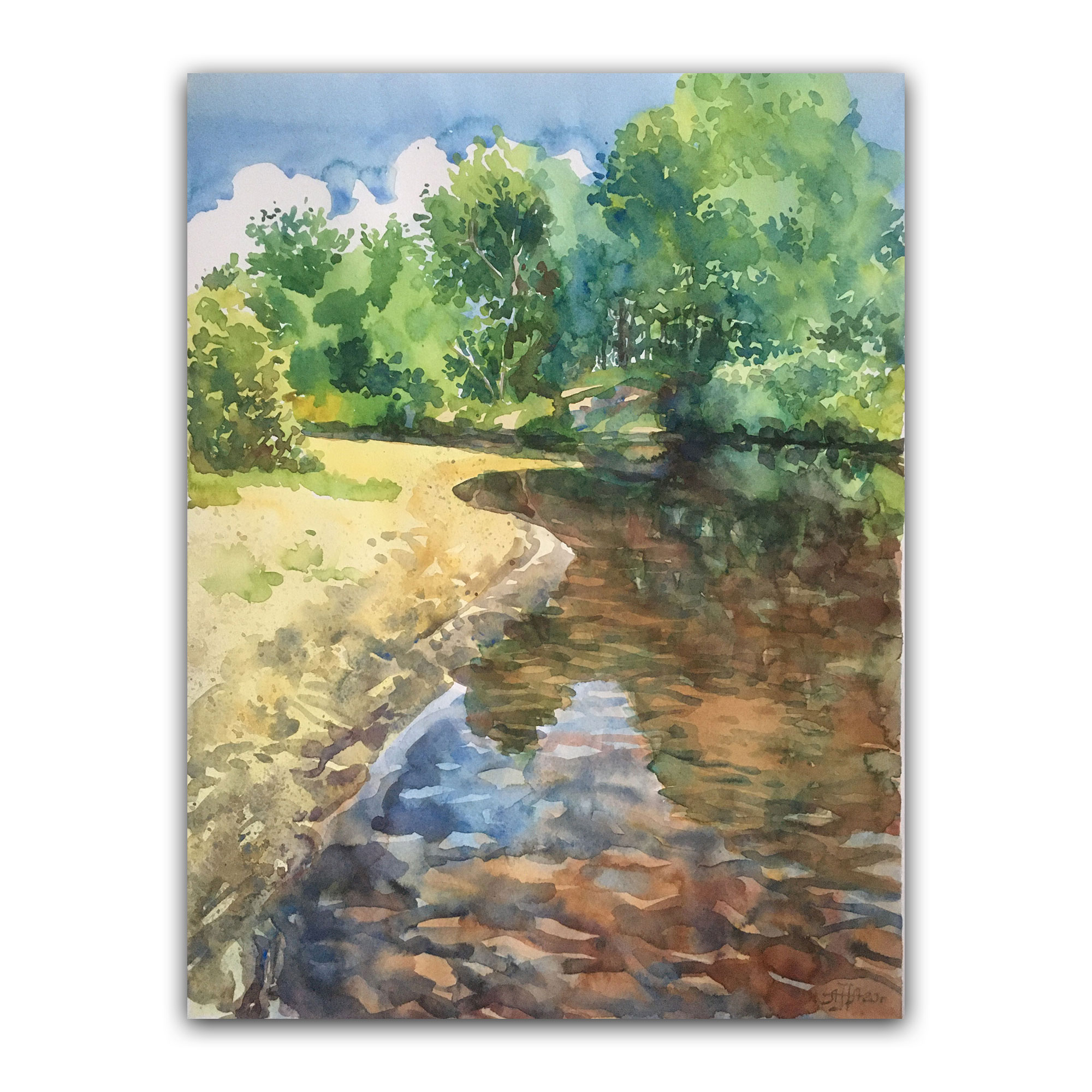 Картина "Последний тёплый день"