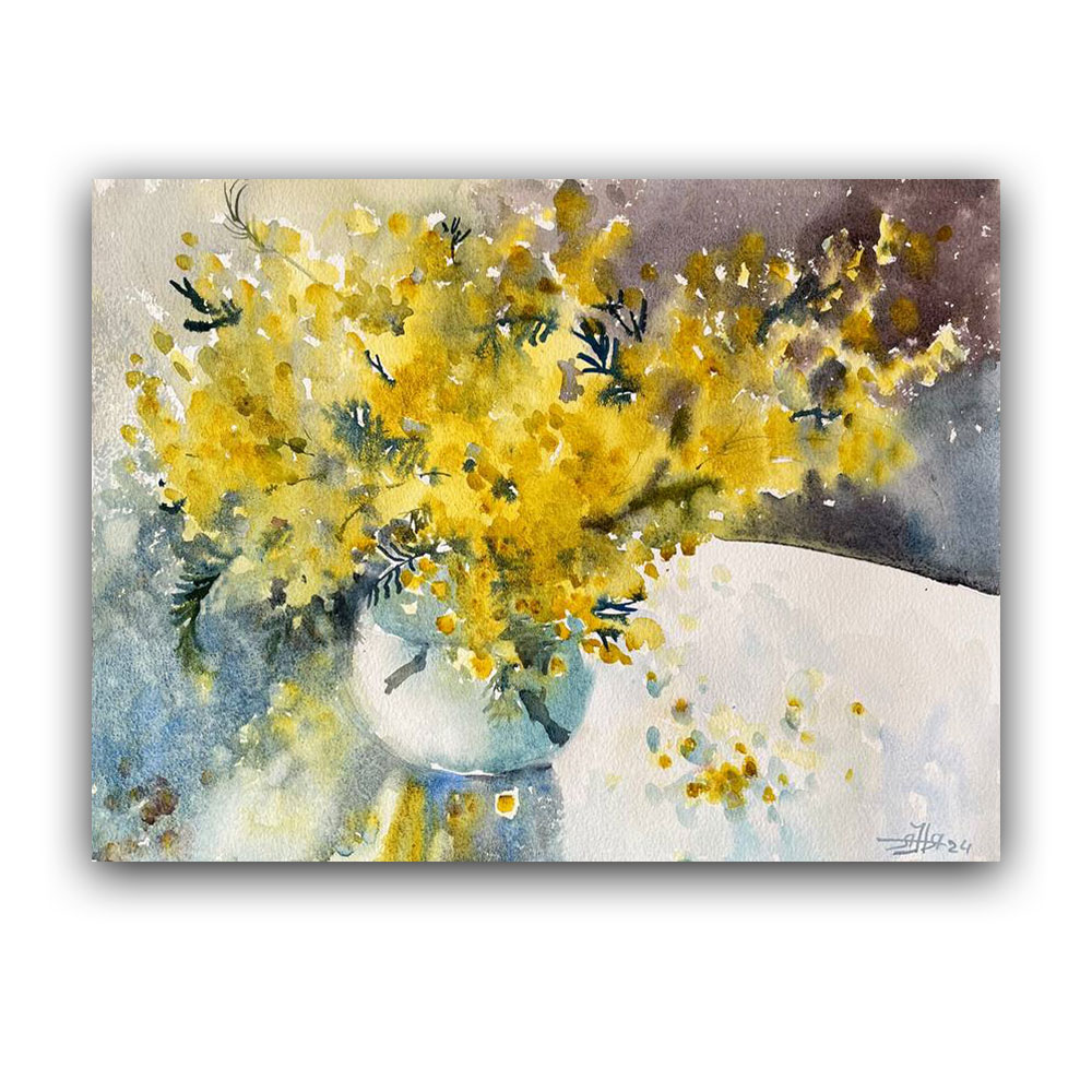 Картина "Мимозы 2"