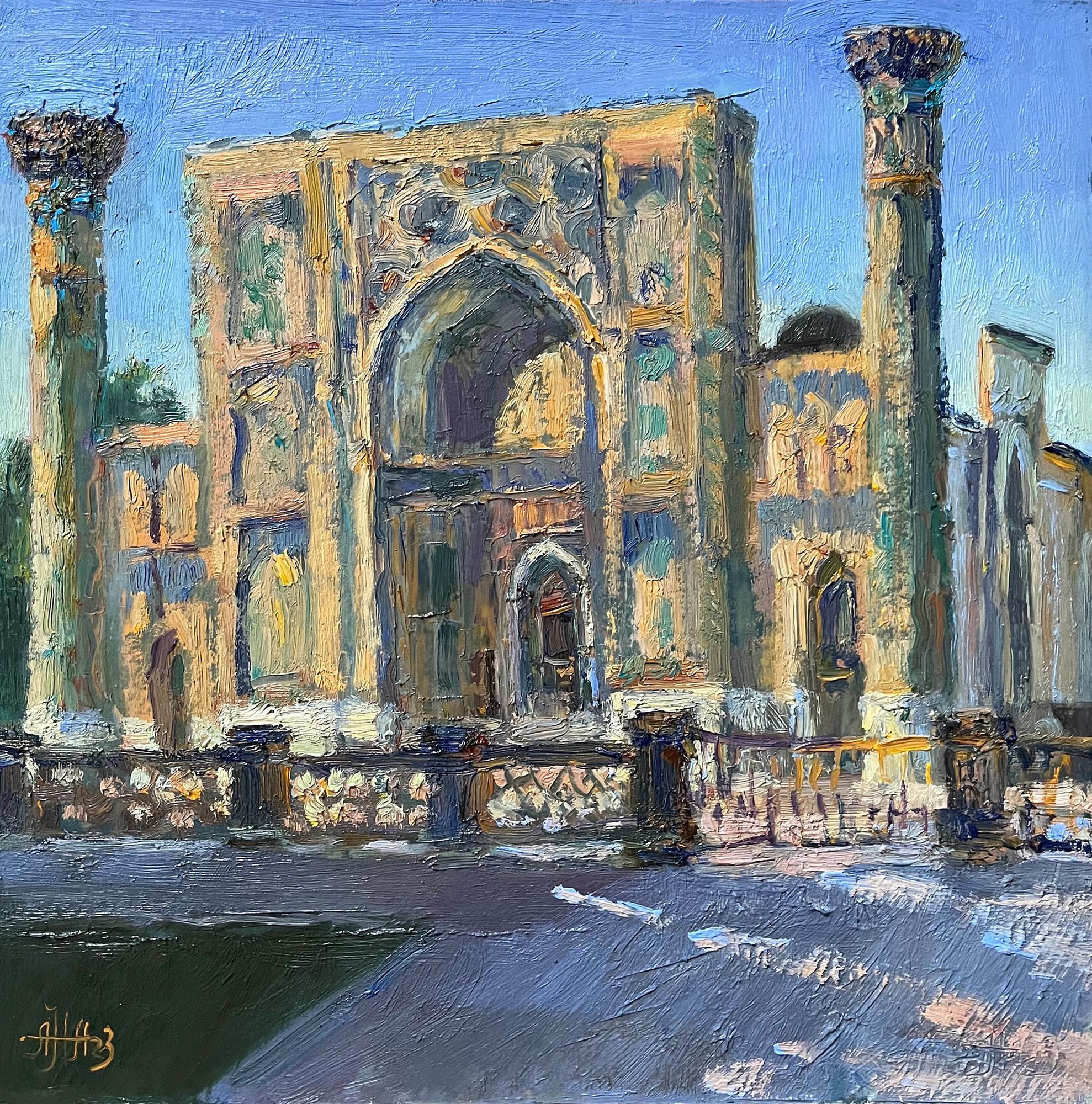 Картина "Площадь Риджистан"