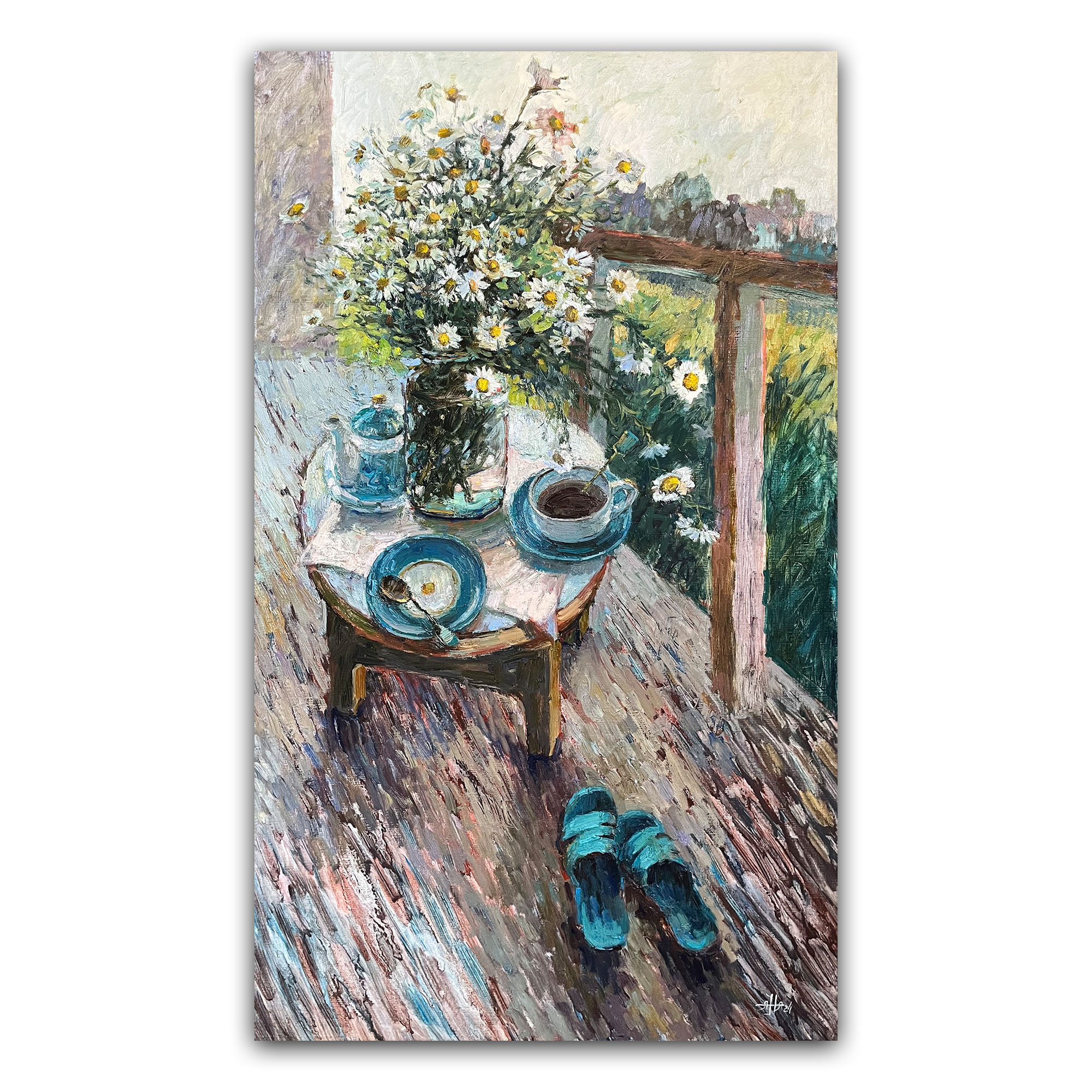 Картина "Ромашковое"