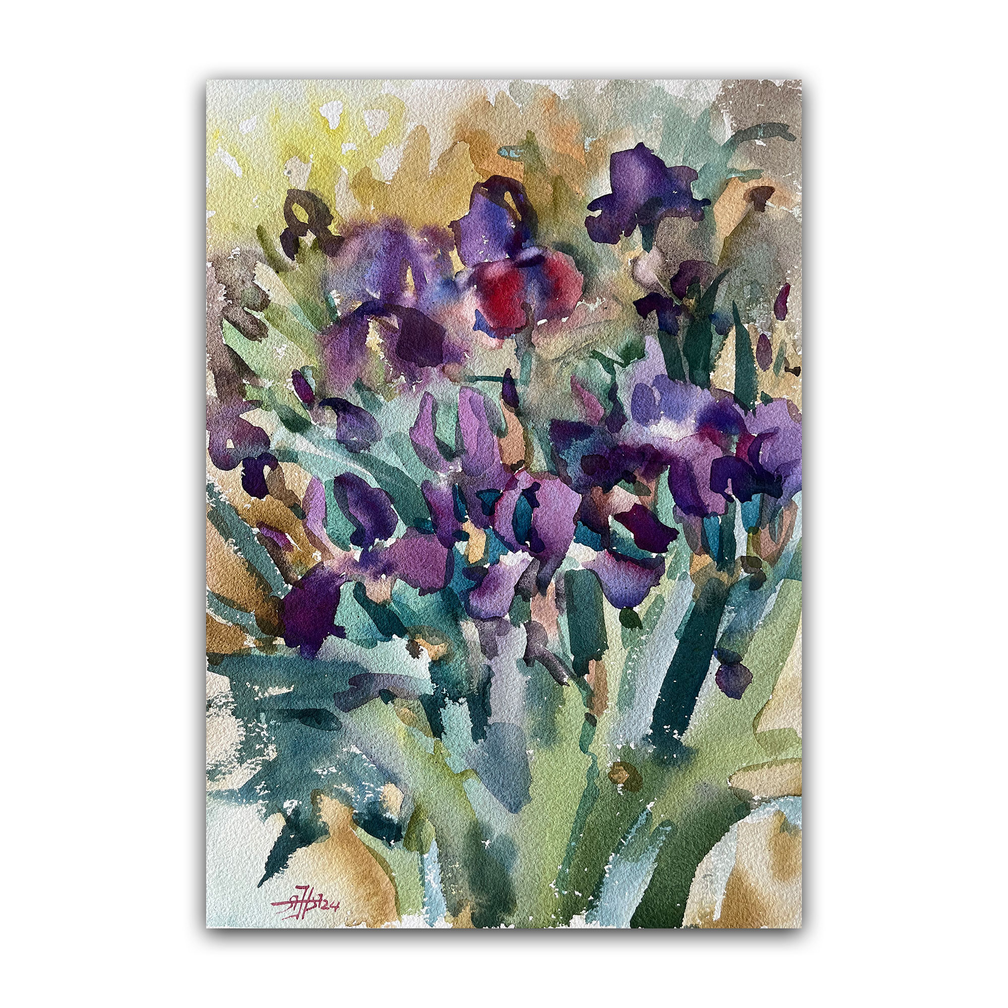 Картина "Сиреневый ритм"