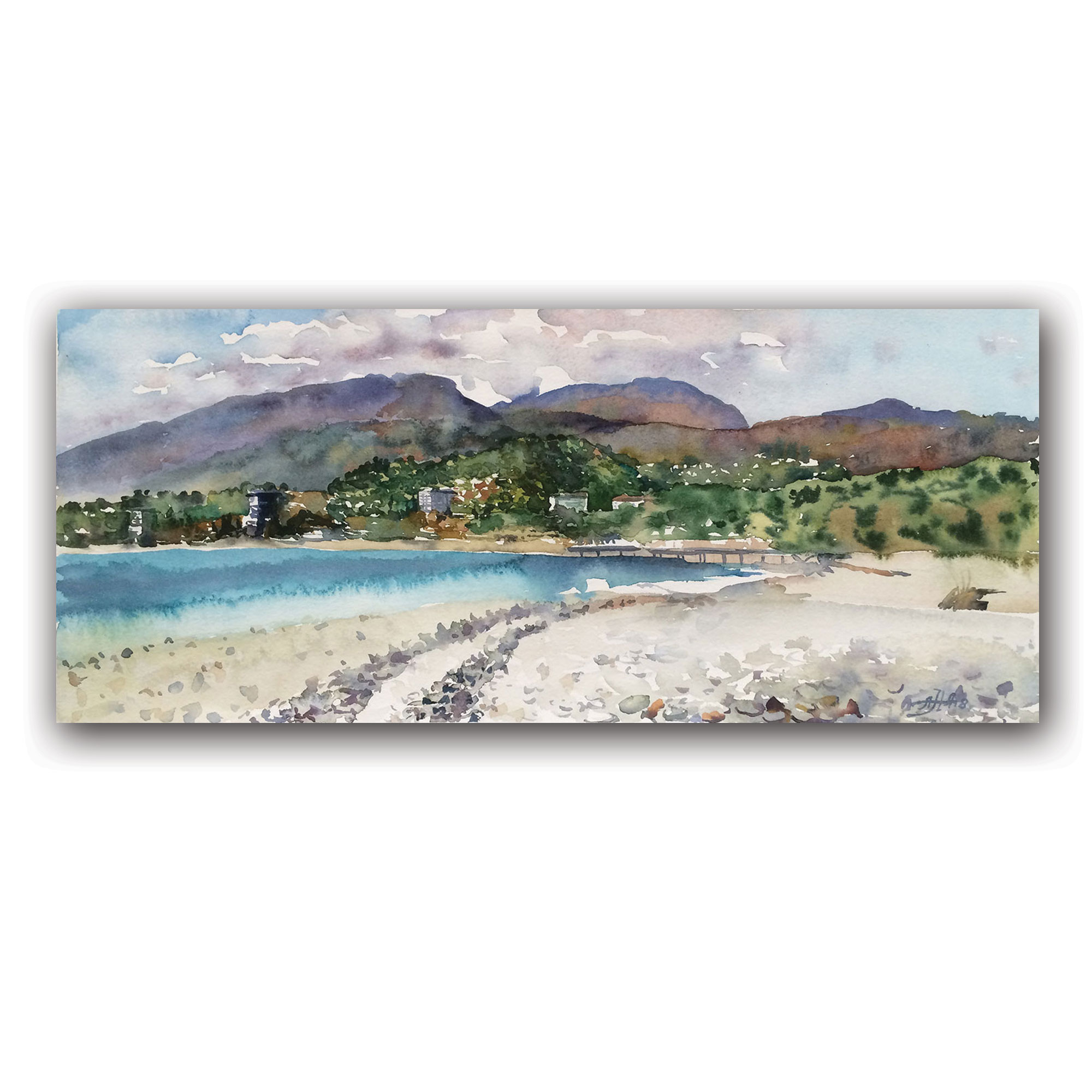 Картина "Сухум"