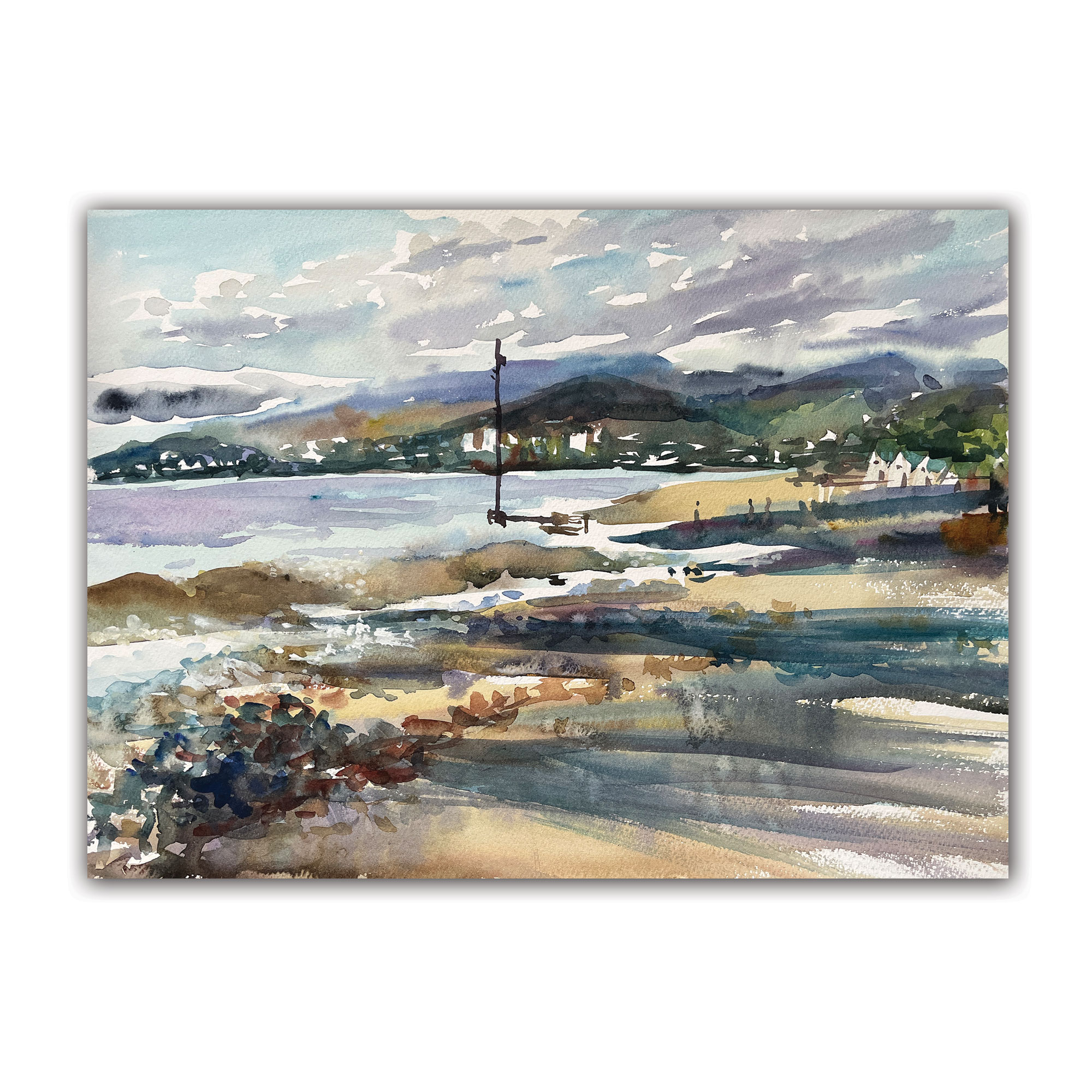 Картина "Море после дождя"