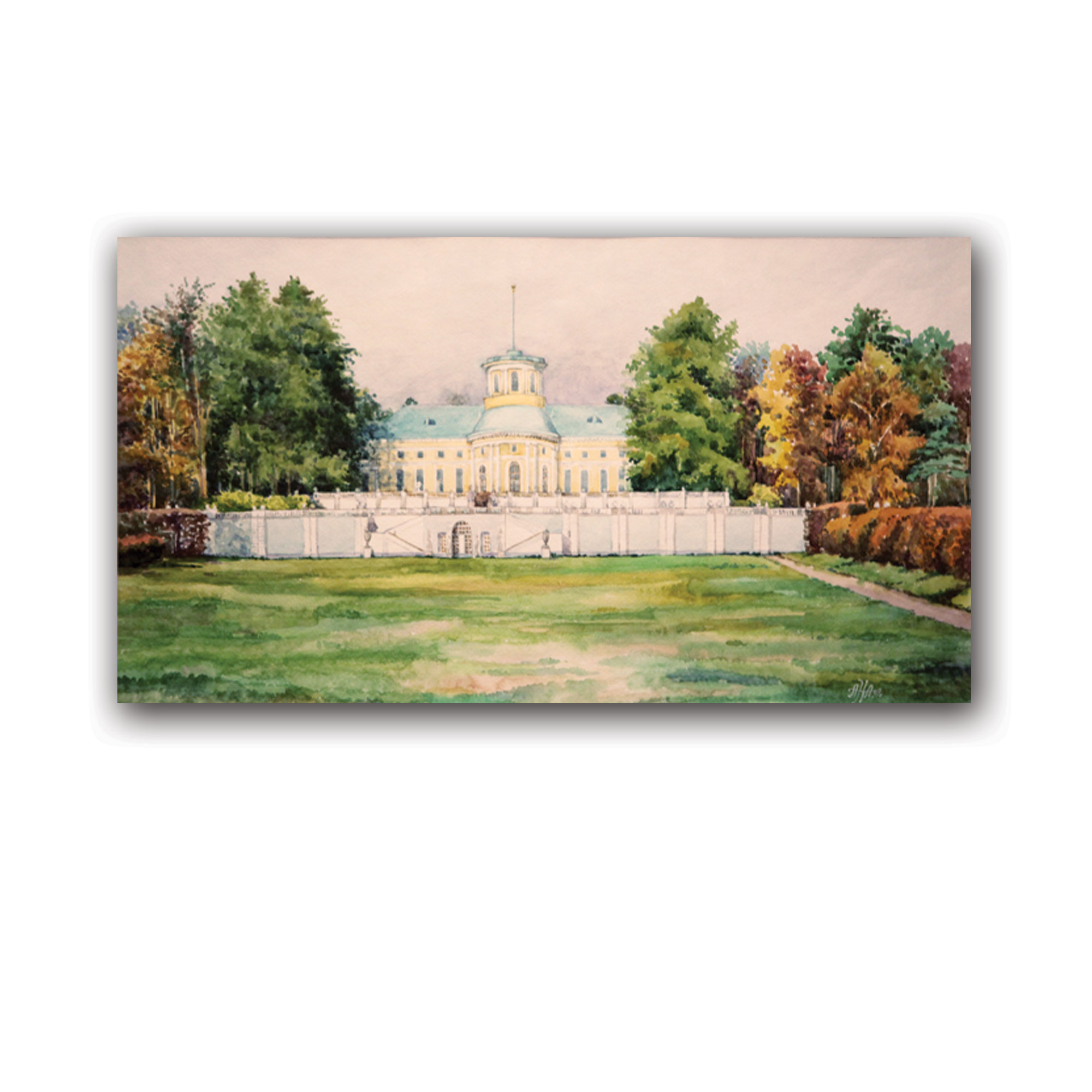 Картина "Архангельское. Дворец"