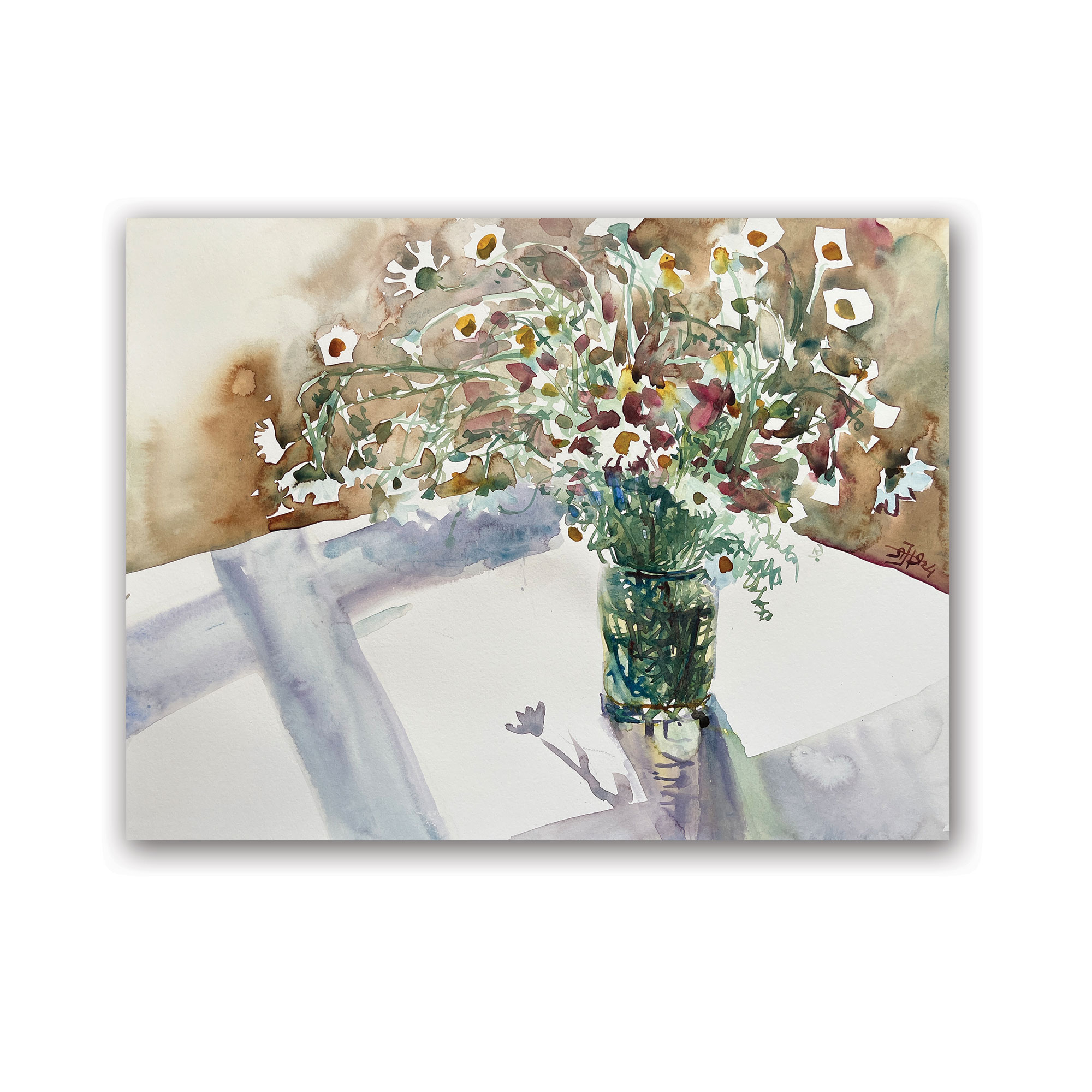 Картина "Просто ромашки"