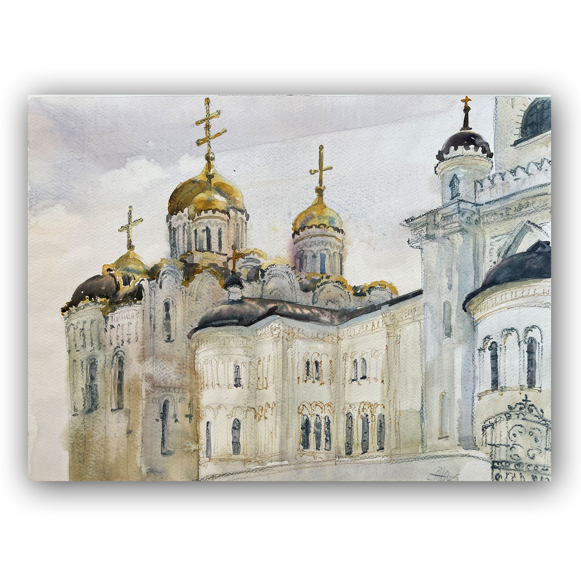 Картина "Успенский собор 2"