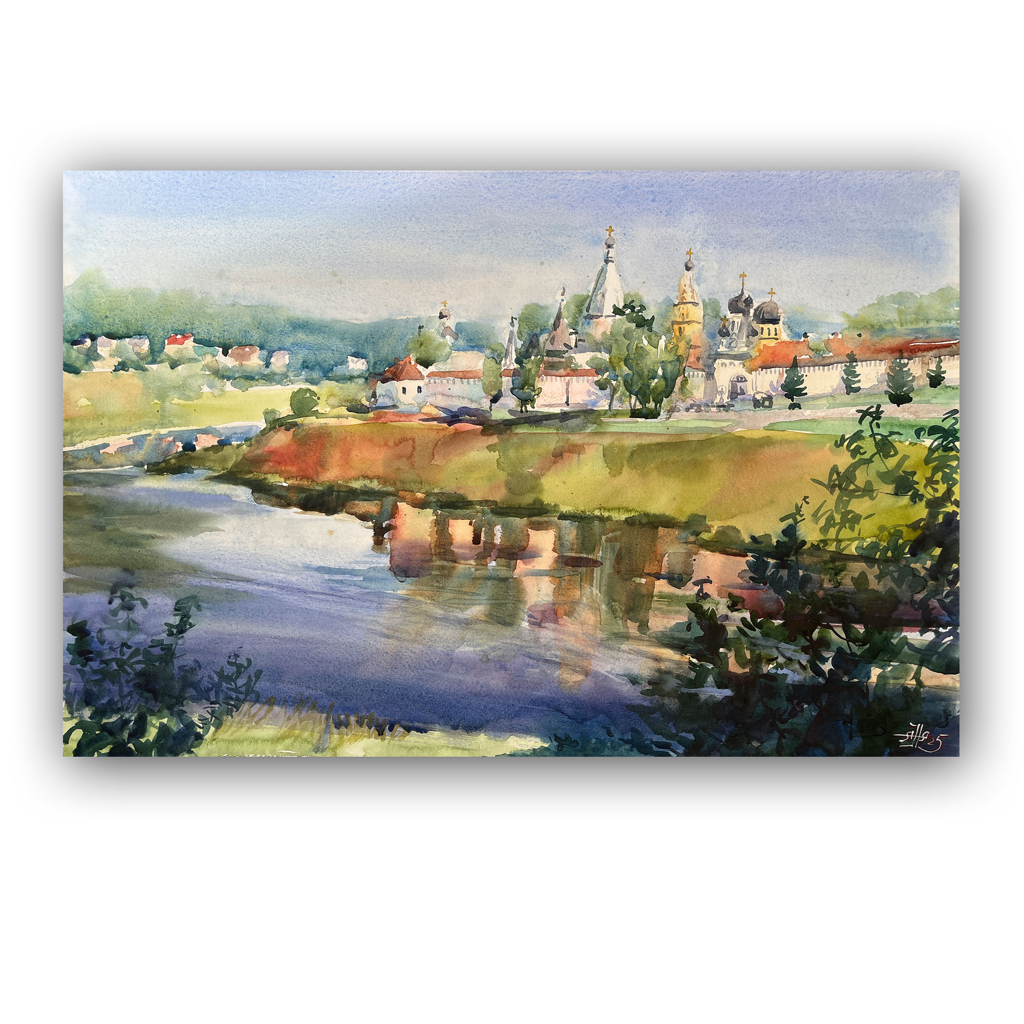 Картина "Звон колоколов. Старица"