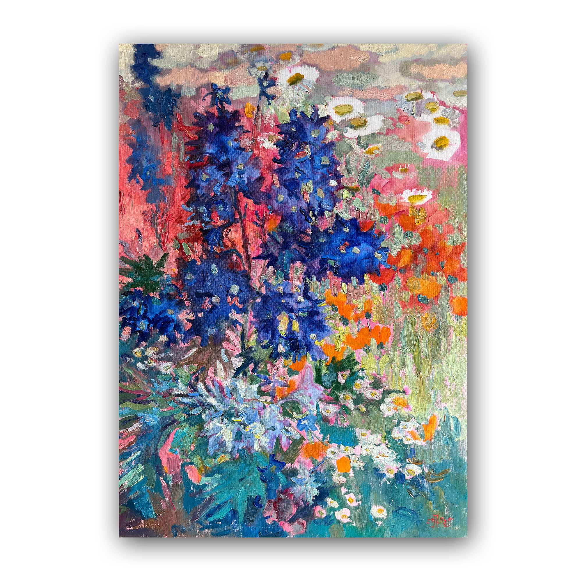 Картина "Дельфиниум"