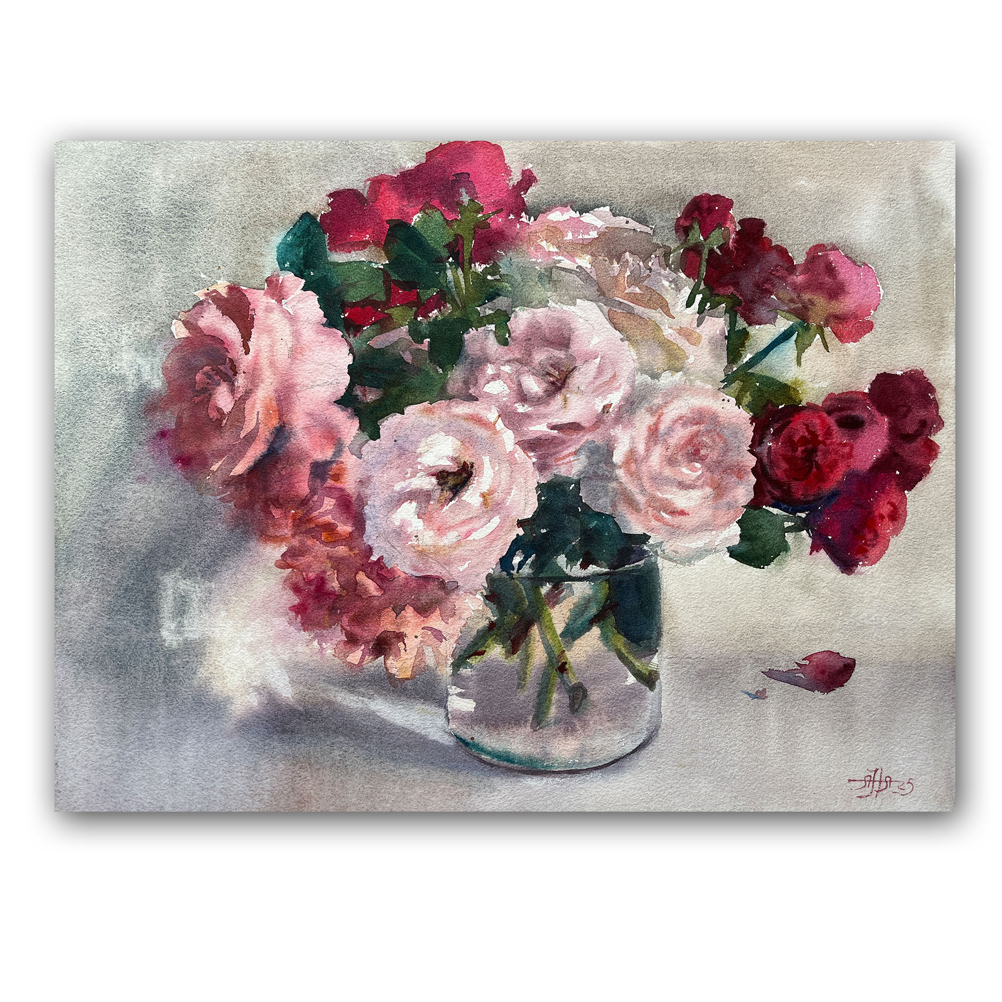 Картина "Розы. Трио"