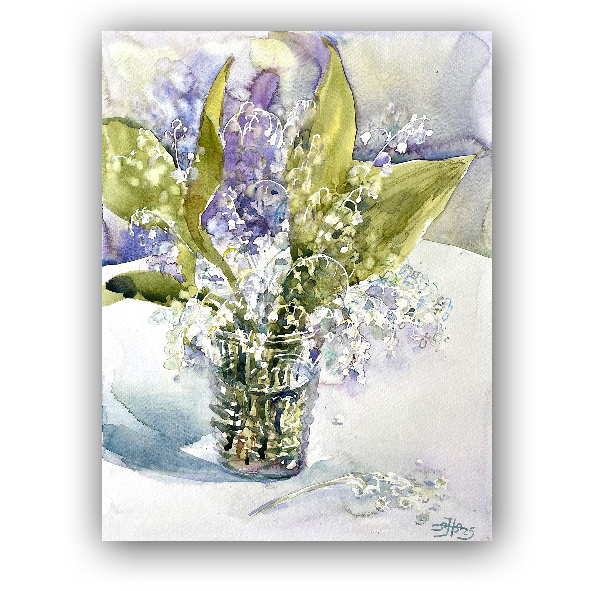 Картина "Ландыши 1"