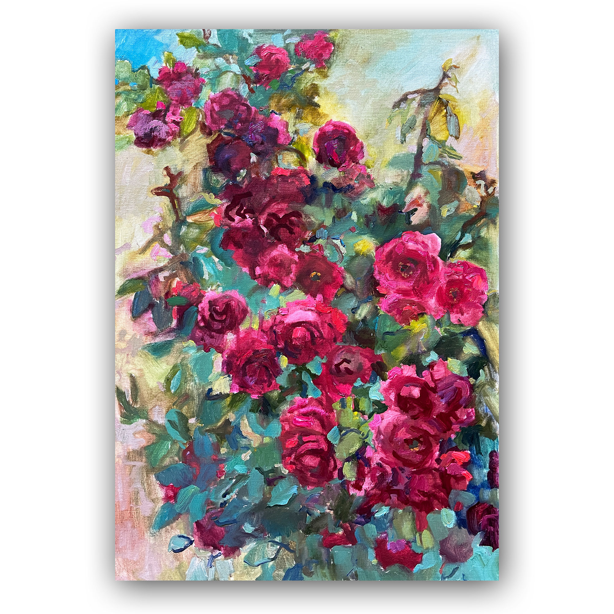 Картина "Малиновое облако"