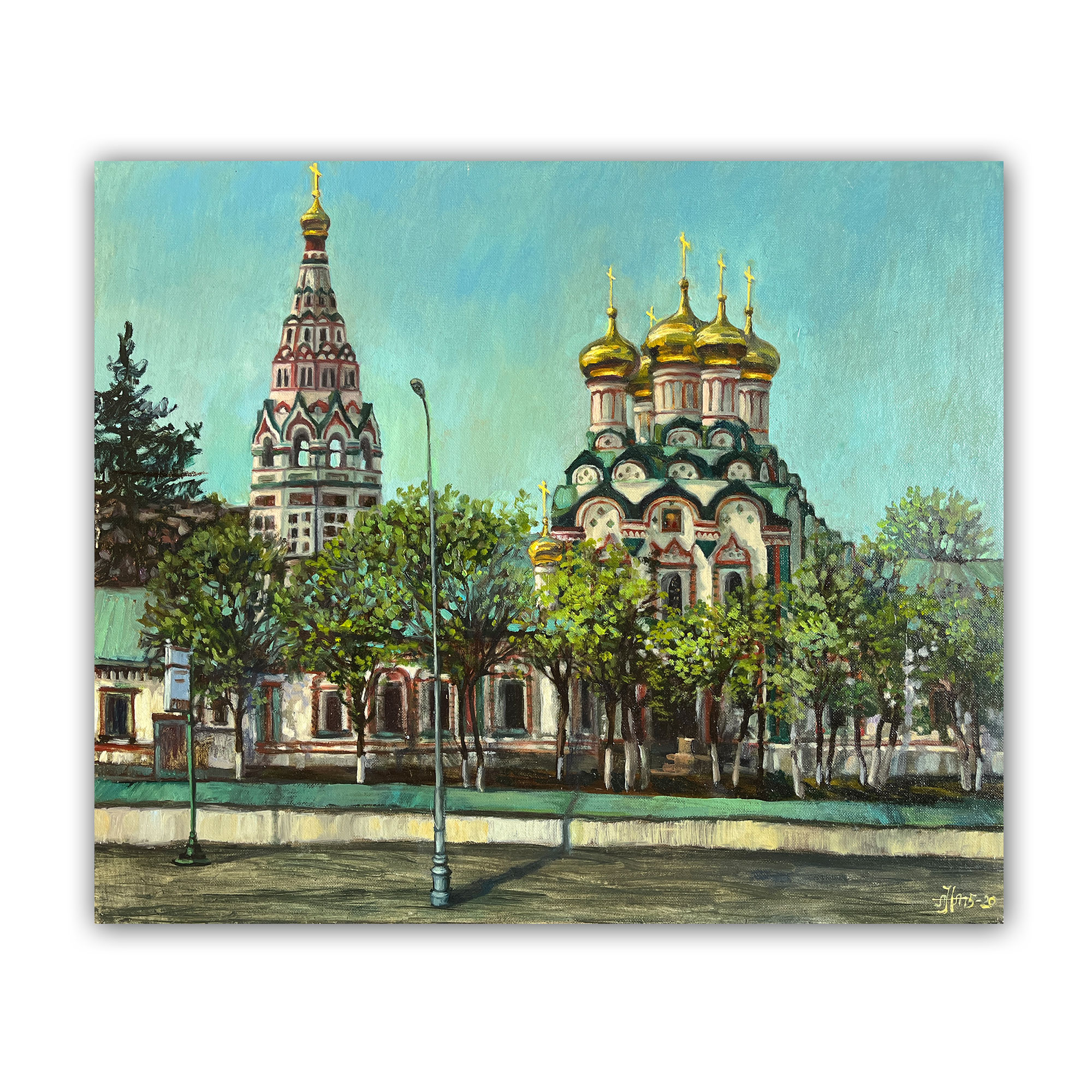 Картина "Храм св.Николая в Хамовниках"