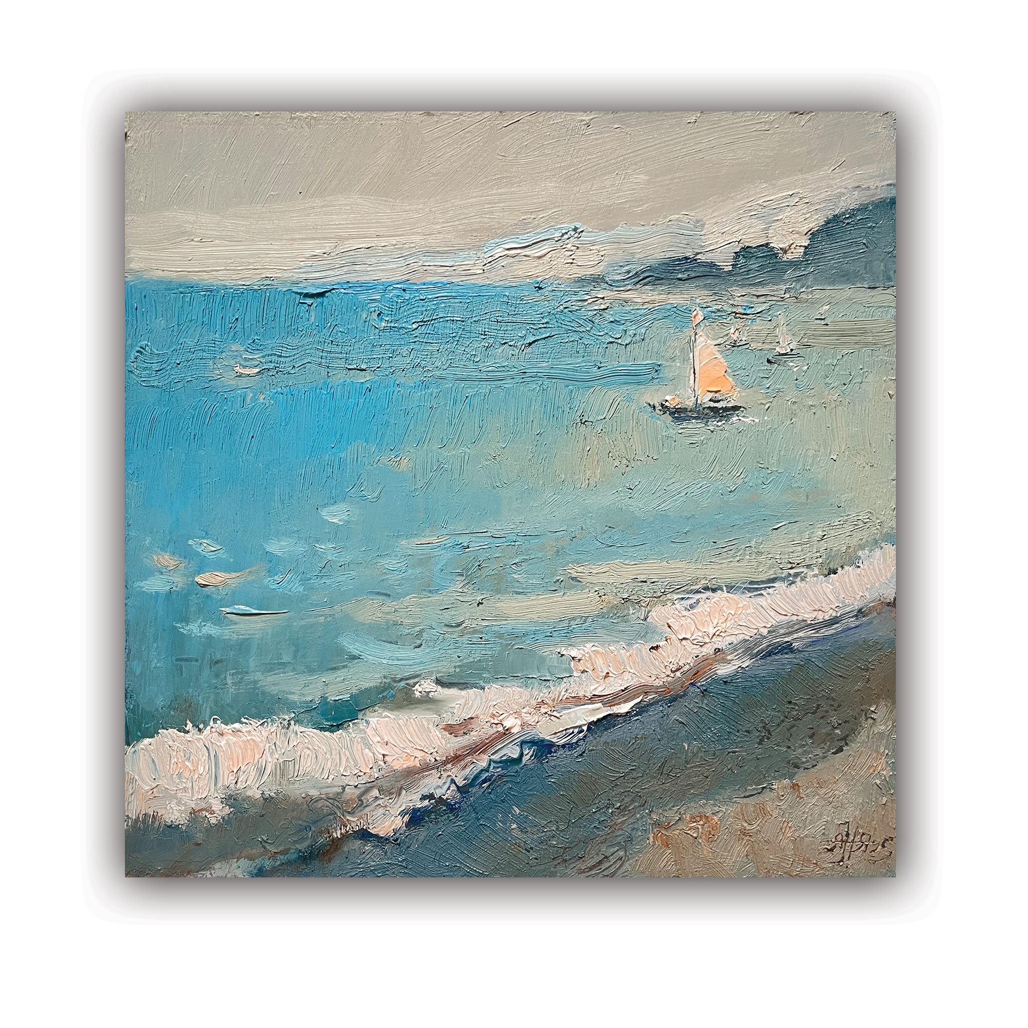 Картина "Бирюзовая романтика"