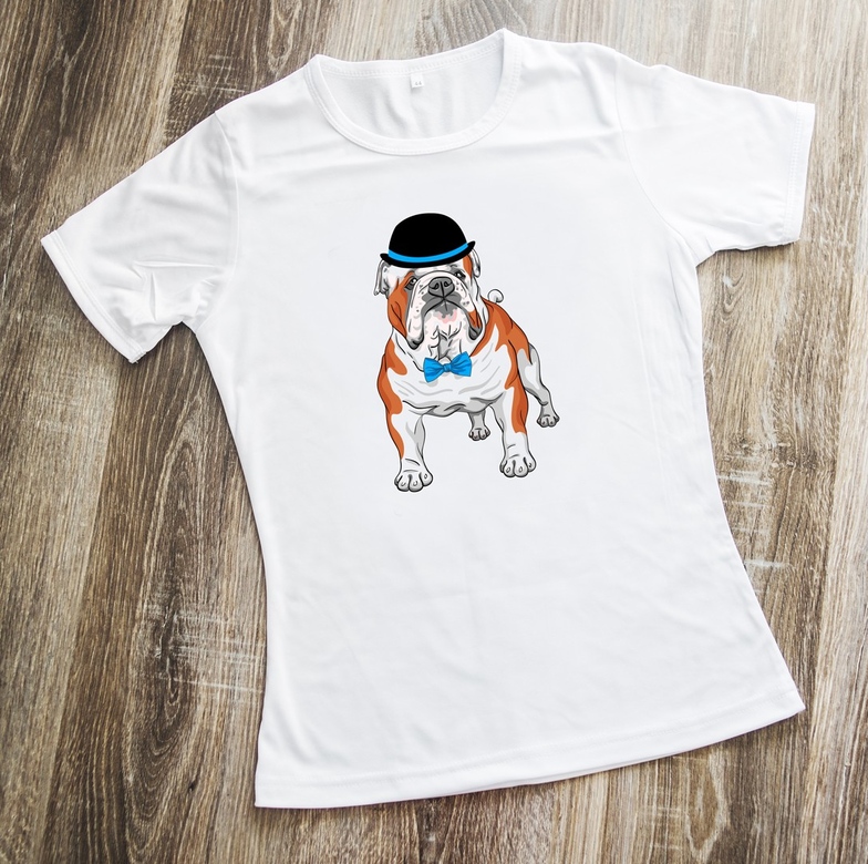 Футболка English bulldog