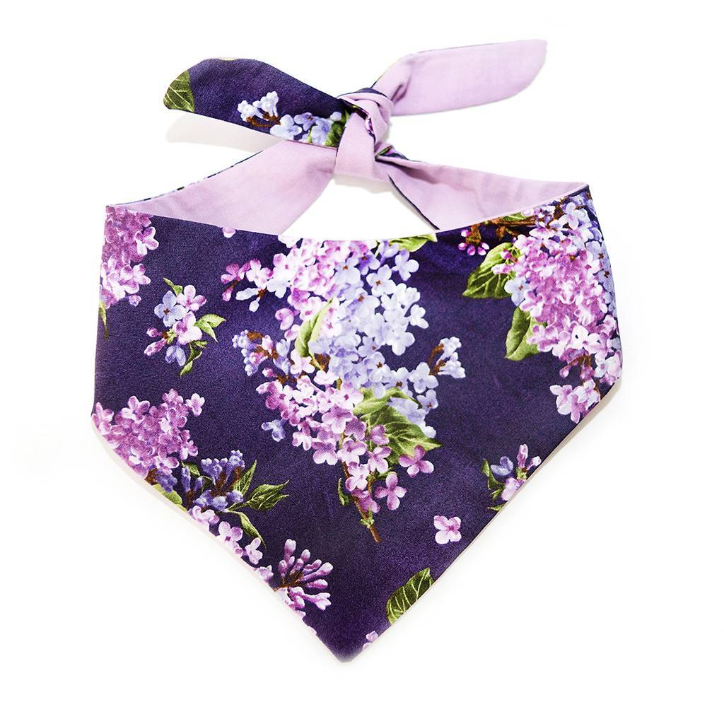 Бандана для собак  "Сирень"