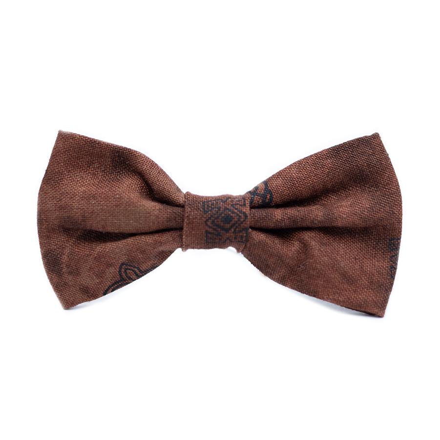 Бабочка на ошейник для кошек и миниатюрных "Шоколад"