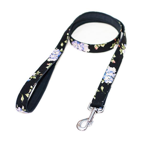 Поводок Flowers black