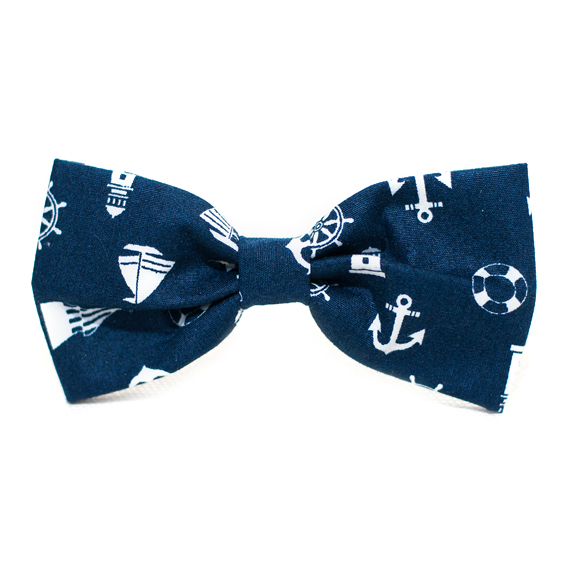 Бабочка на ошейник "Моряк"