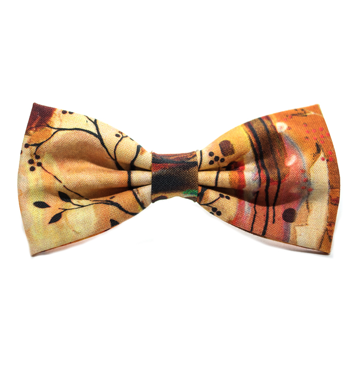 Бабочка на ошейник "Акварель"