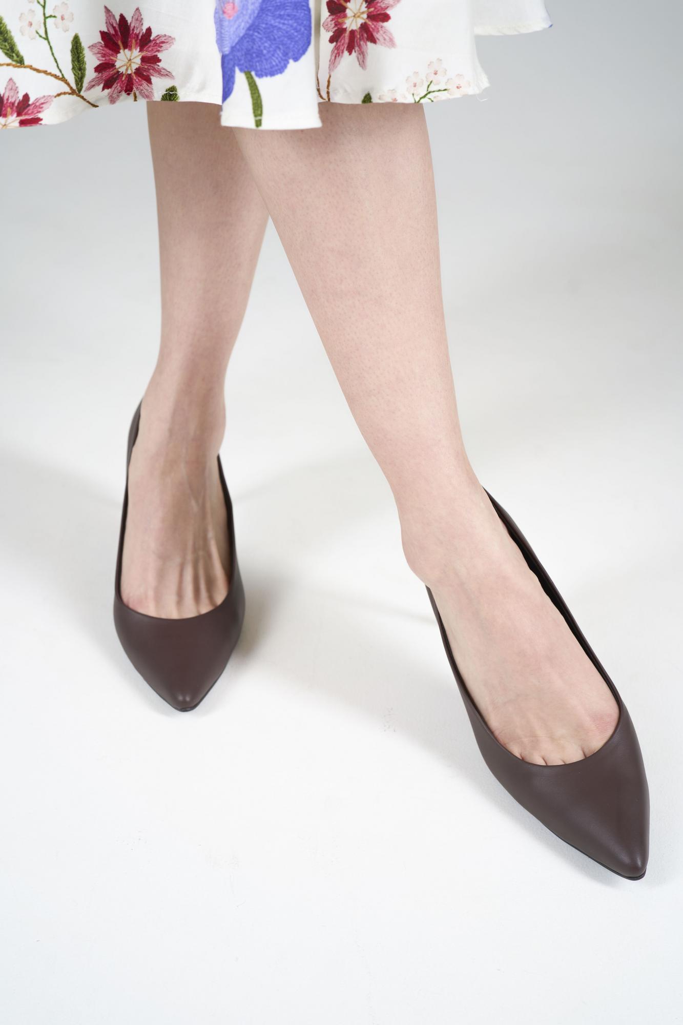 Лодочки Коричневые