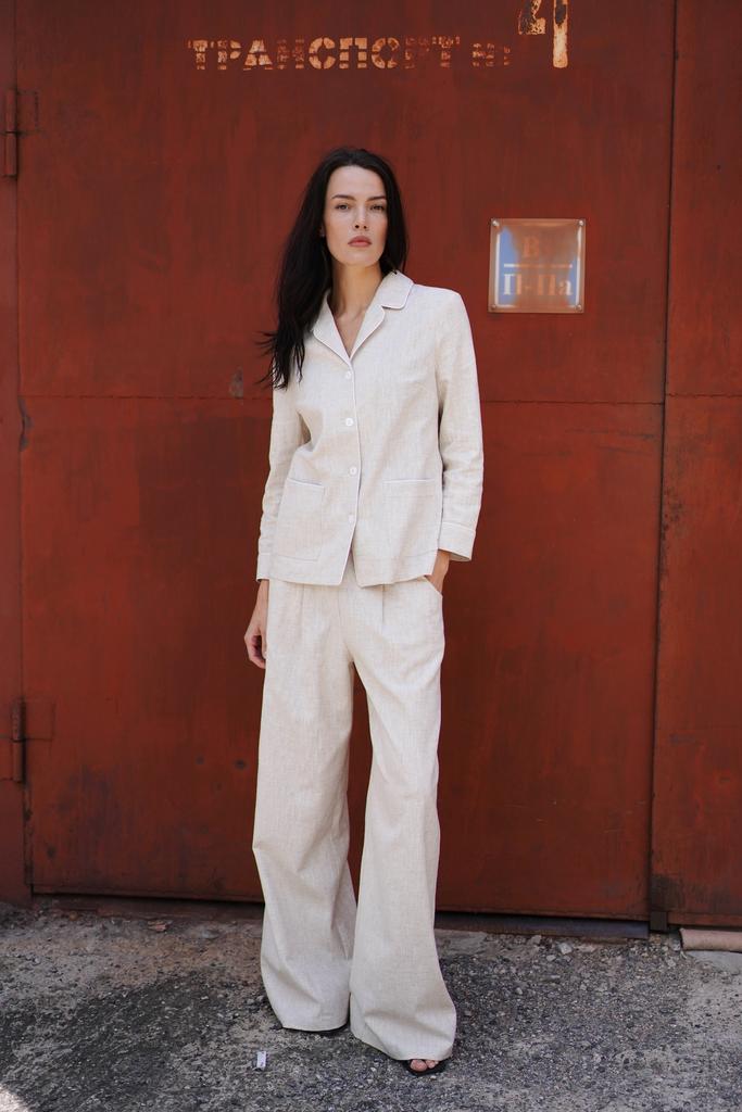 БРЮКИ ROME ИЗО ЛЬНА